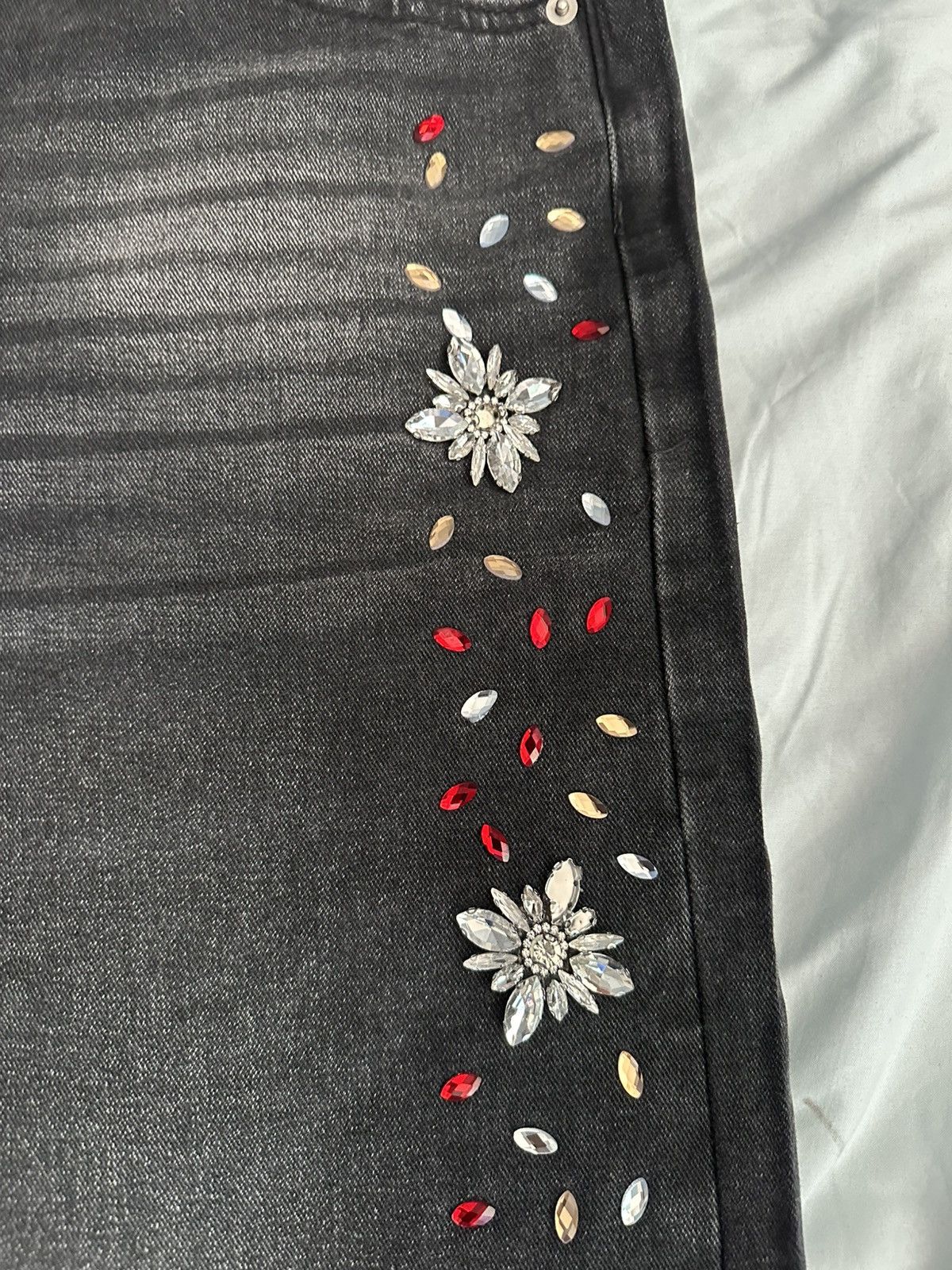Japanese Brand Fraternal Desires ‘Interstellar’ Black Jeans Size US 36 / EU 52 - 2 Thumbnail