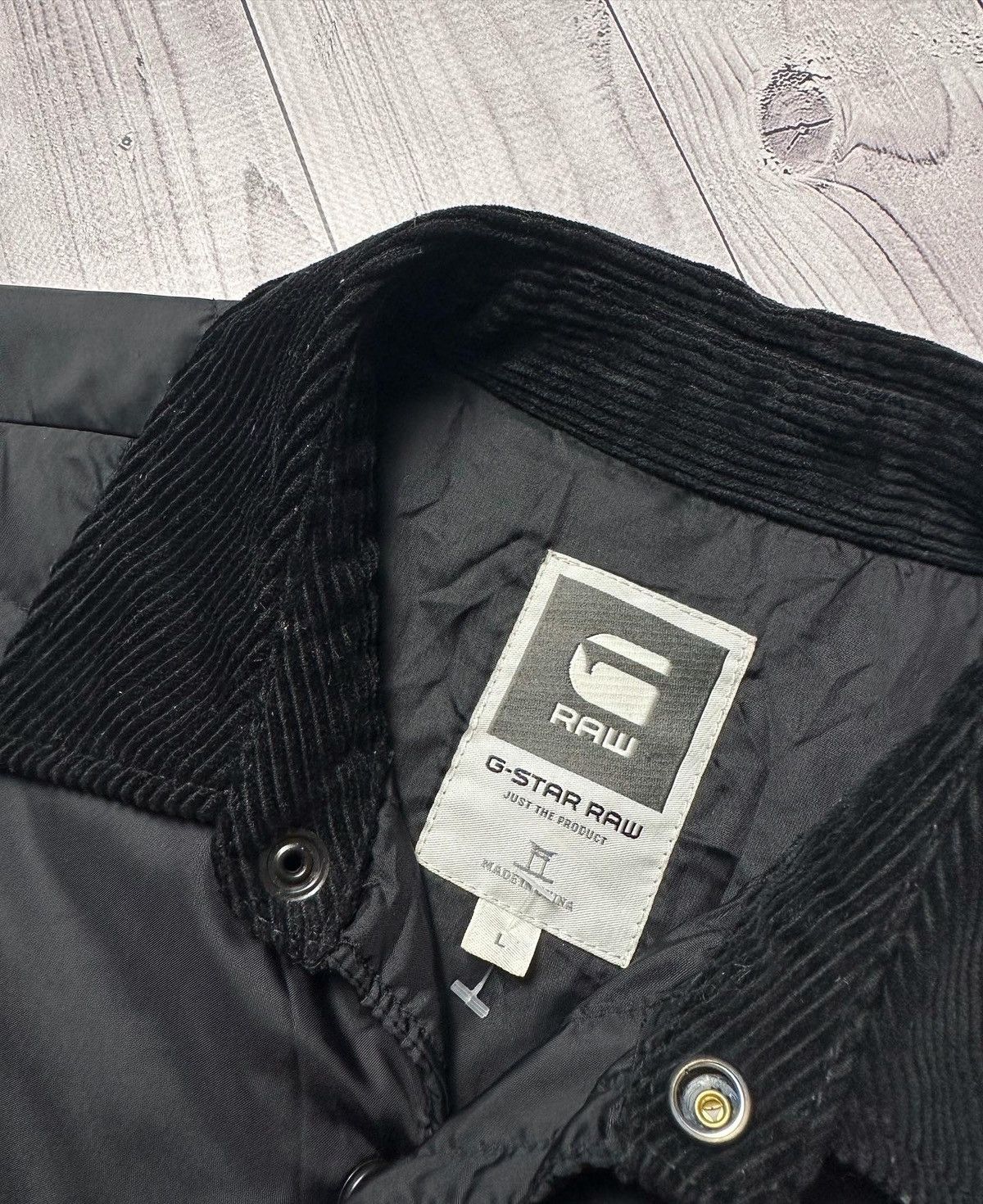 G-Star × Vintage Vintage G Star raw light jacket size M black rare Size US M / EU 48-50 / 2 - 5 Thumbnail