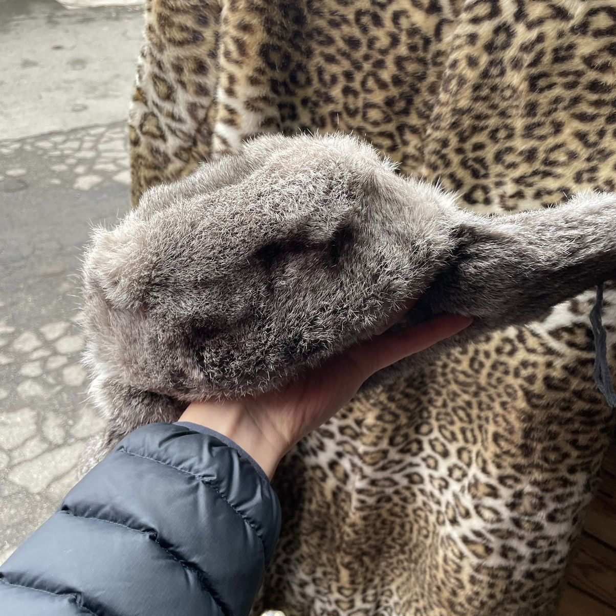 Japanese Brand × Vintage Y2K Faux Fur Ushanka Vintage Fuzzy Warm Trapper Hat mesh Size ONE SIZE - 5 Thumbnail