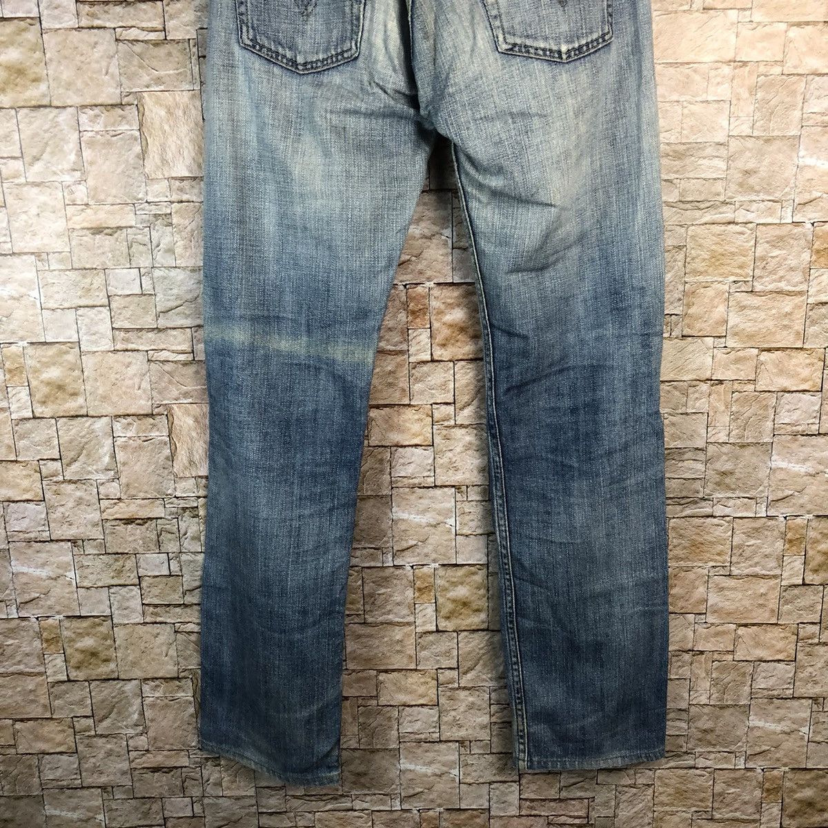 Levi's Levis Blue Distressed faded Denim Pants #A961 Size US 29 - 15 Thumbnail