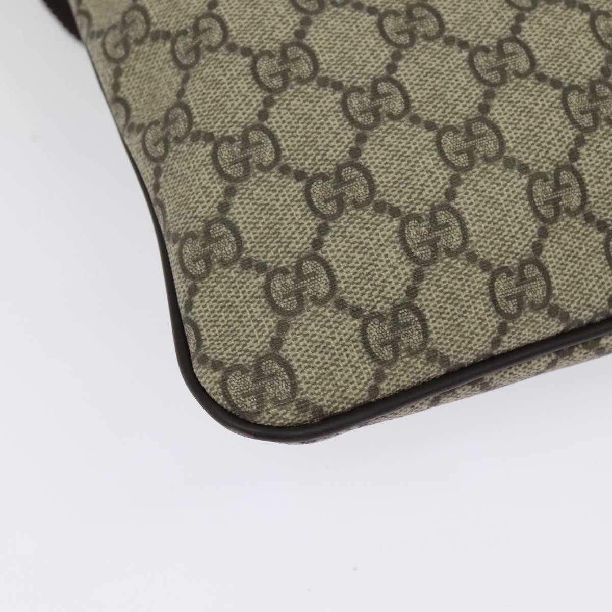 Gucci GUCCI GG Supreme Shoulder Bag Pvc Beige Gold Size ONE SIZE - 12 Thumbnail