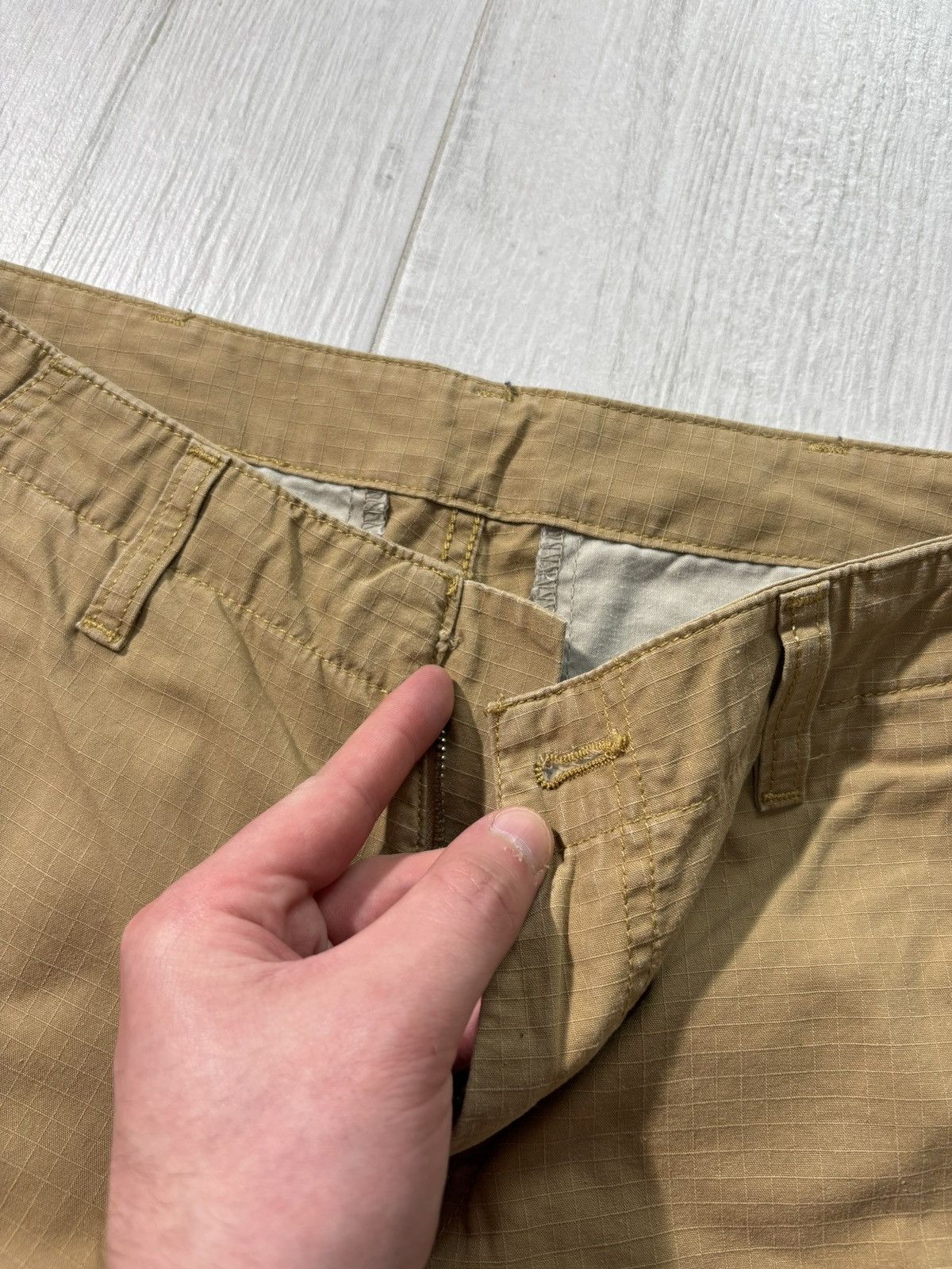 Carhartt Carhartt Cargo Pants Regular Baggy Rap GorpCore Style Retro Size US 31 - 6 Thumbnail