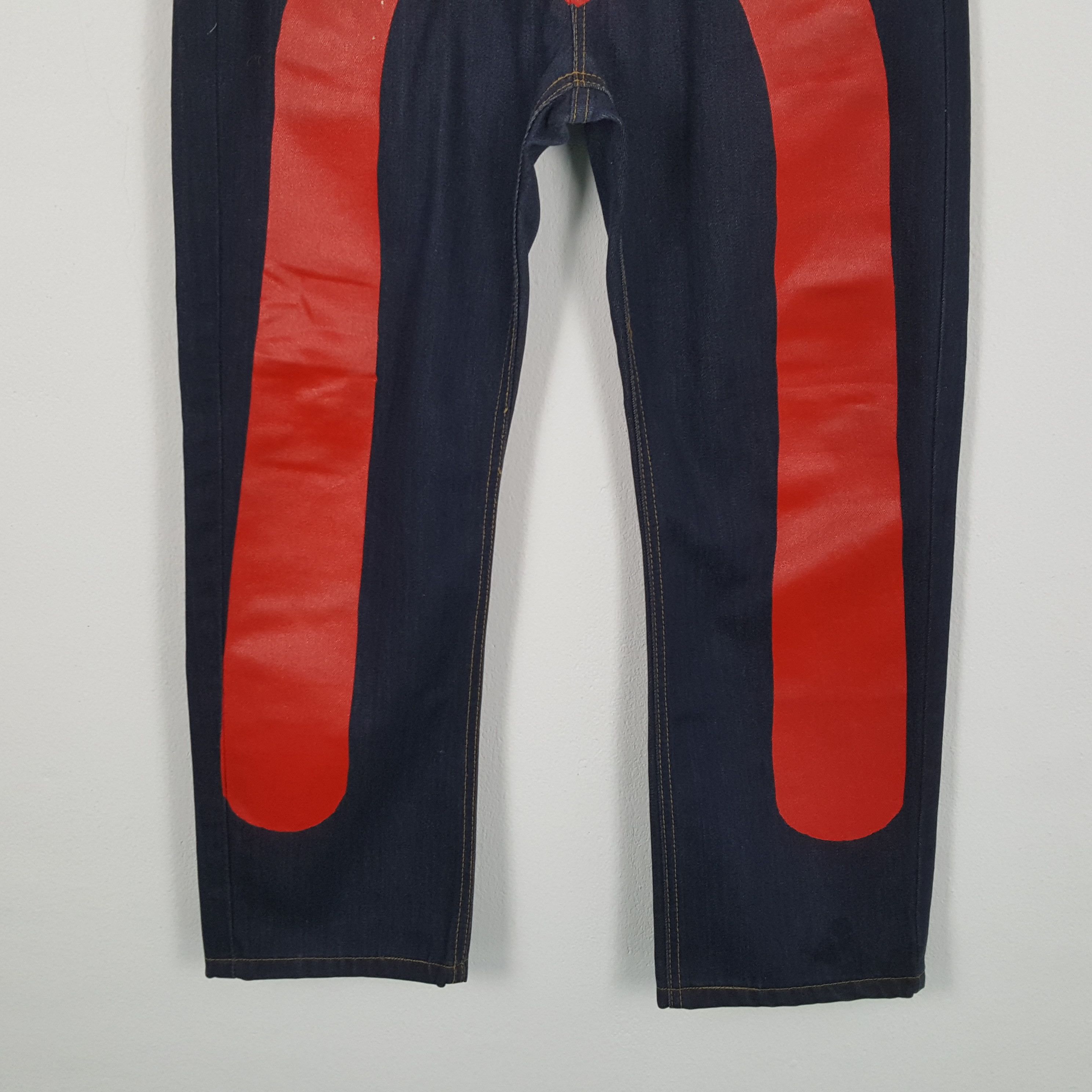 Japanese Brand × Vintage EVISU Japanese Brand Streetwear Custom Daicock Jeans Size US 34 / EU 50 - 3 Thumbnail