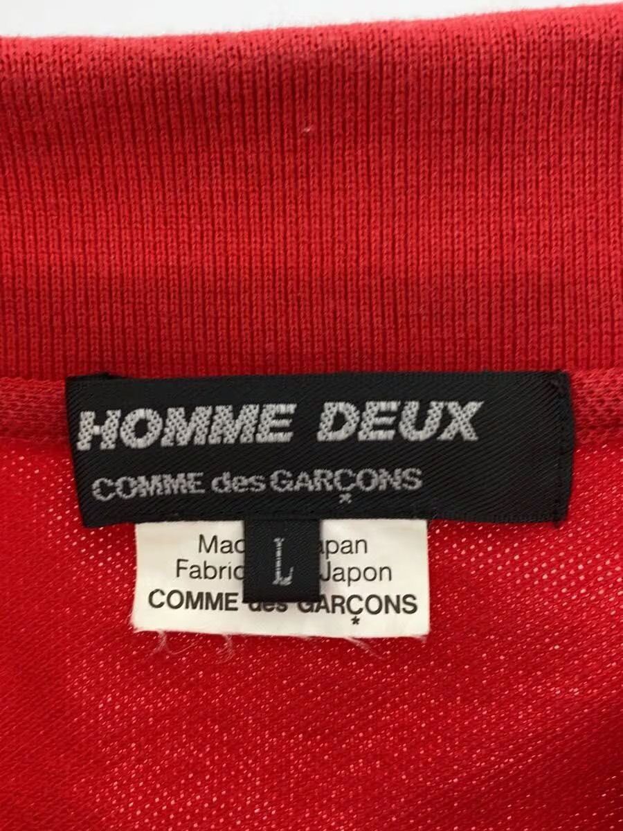 Comme des Garcons Homme Deux Striped Polo Shirt Size US L / EU 52-54 / 3 - 4 Thumbnail