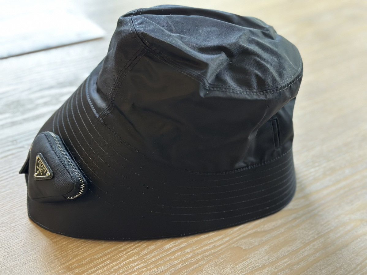 Prada Prada Bucket Hat w pocket Size ONE SIZE - 3 Thumbnail