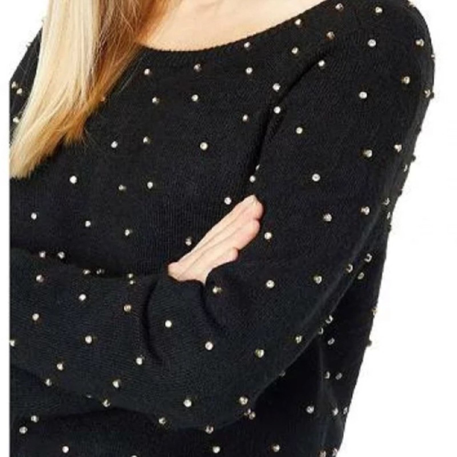 Lilly Pulitzer Lilly Pulitzer $168 Laveta Rhinestone Sweater XS EUC Size XS / US 0-2 / IT 36-38 - 10 Thumbnail