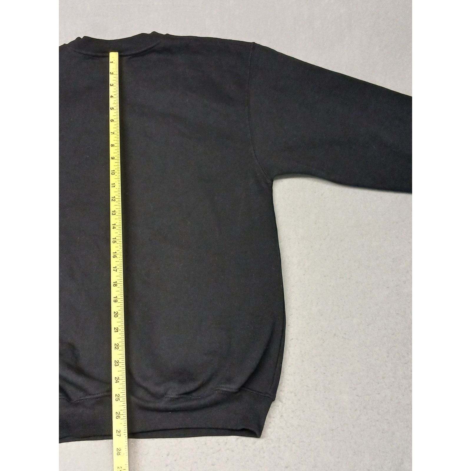 Other Bayside (Large) Adult's Black Crew Neck Pullover Sweatshirt Size US L / EU 52-54 / 3 - 5 Thumbnail