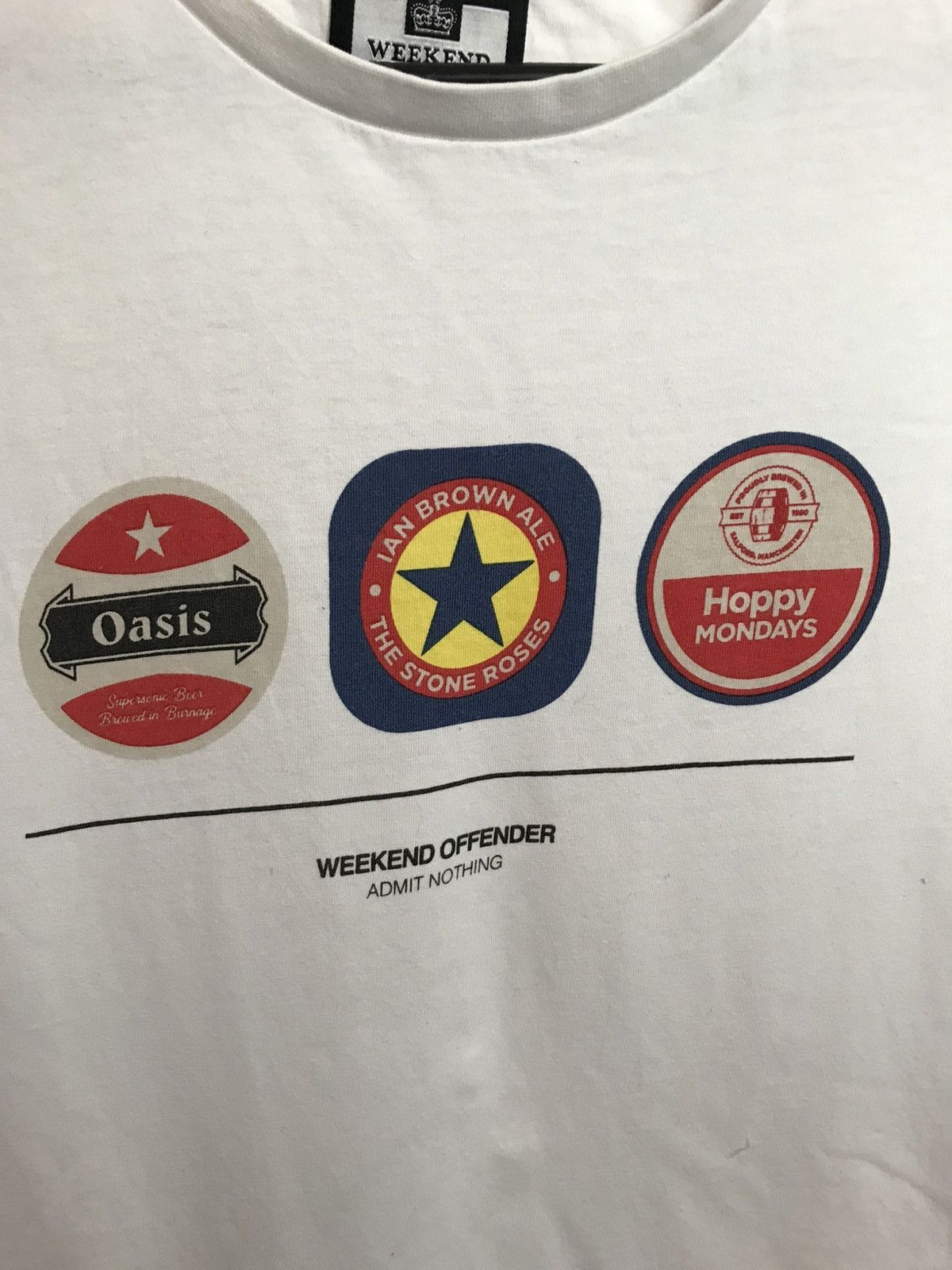 Weekend Offender Weekend Offender x Oasis x The Stone roses band rock tee Size US S / EU 44-46 / 1 - 3 Thumbnail