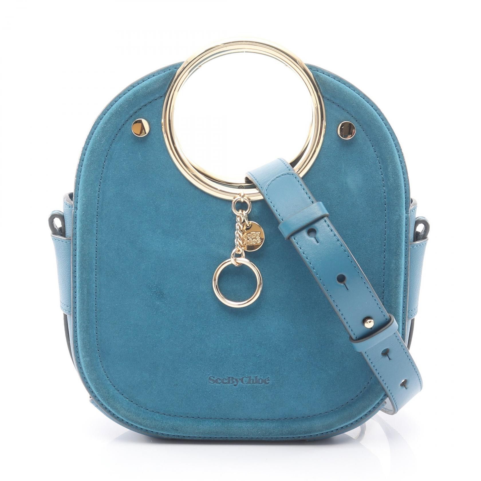 Chloe Chloe SEE BY CHLOE MARA Suede 2way Handbag Leather Handbag DUTY FREE for USA Size ONE SIZE - 1 Thumbnail