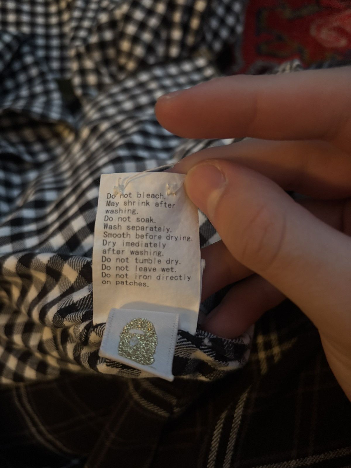 Bape RARE Vintage Bape Button Up Shirt Size US M / EU 48-50 / 2 - 6 Thumbnail