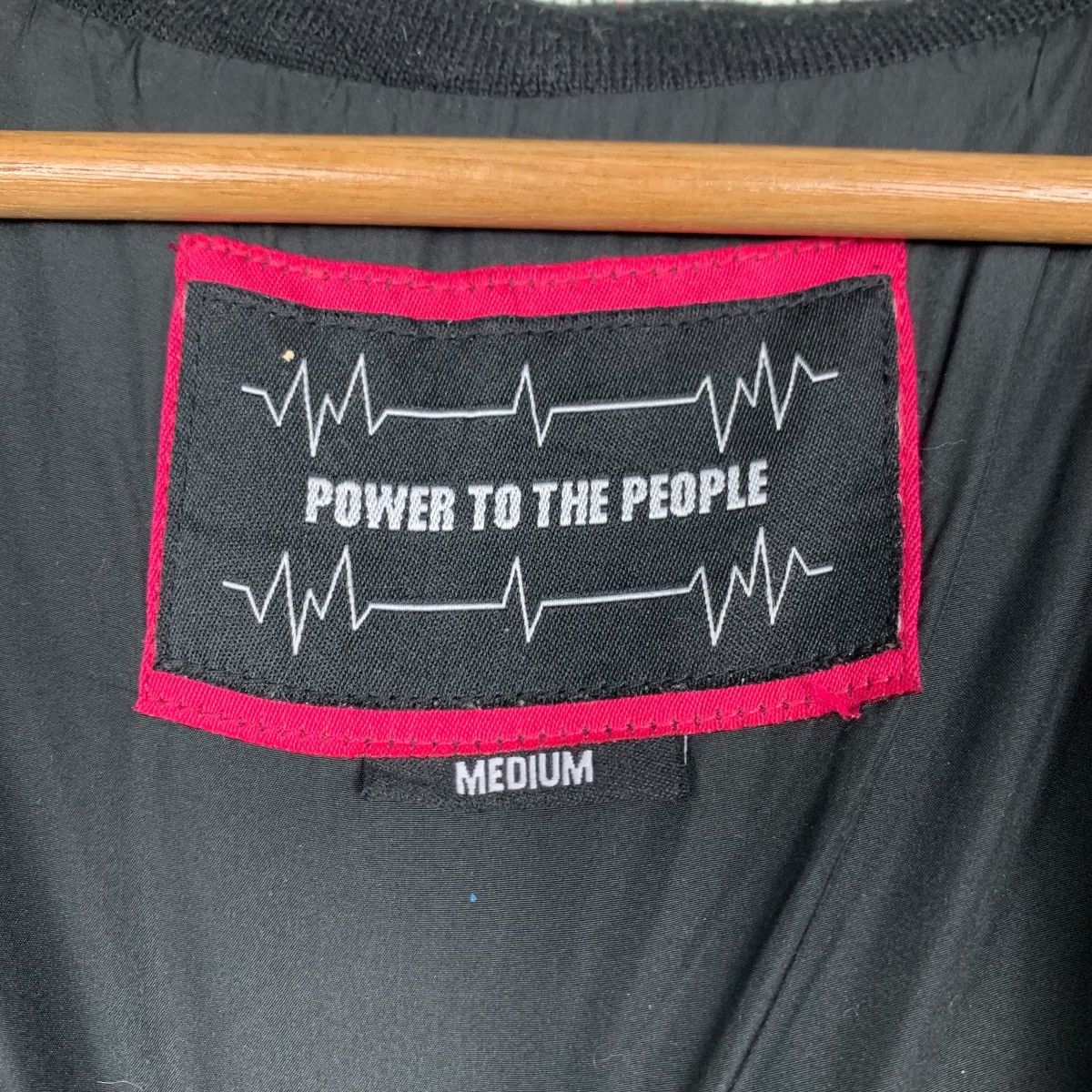 Japanese Brand POWER TO THE PEOPLE Checked Zipper Hoodie Jacket #2286-C101 Size US M / EU 48-50 / 2 - 16 Thumbnail
