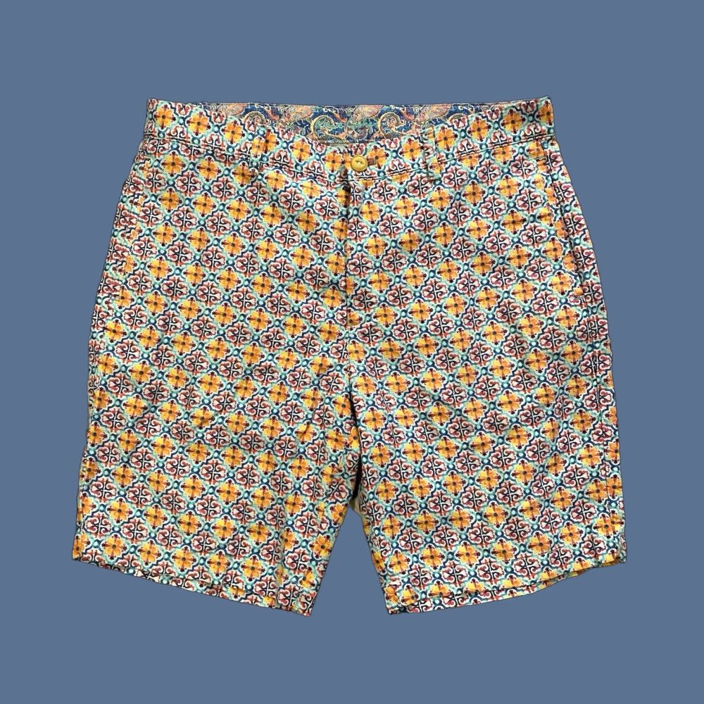 Robert Graham Robert Graham Shorts Multicolor Linen Blend Beach Men’s Size 34 Size US 34 / EU 50 - 1 Thumbnail
