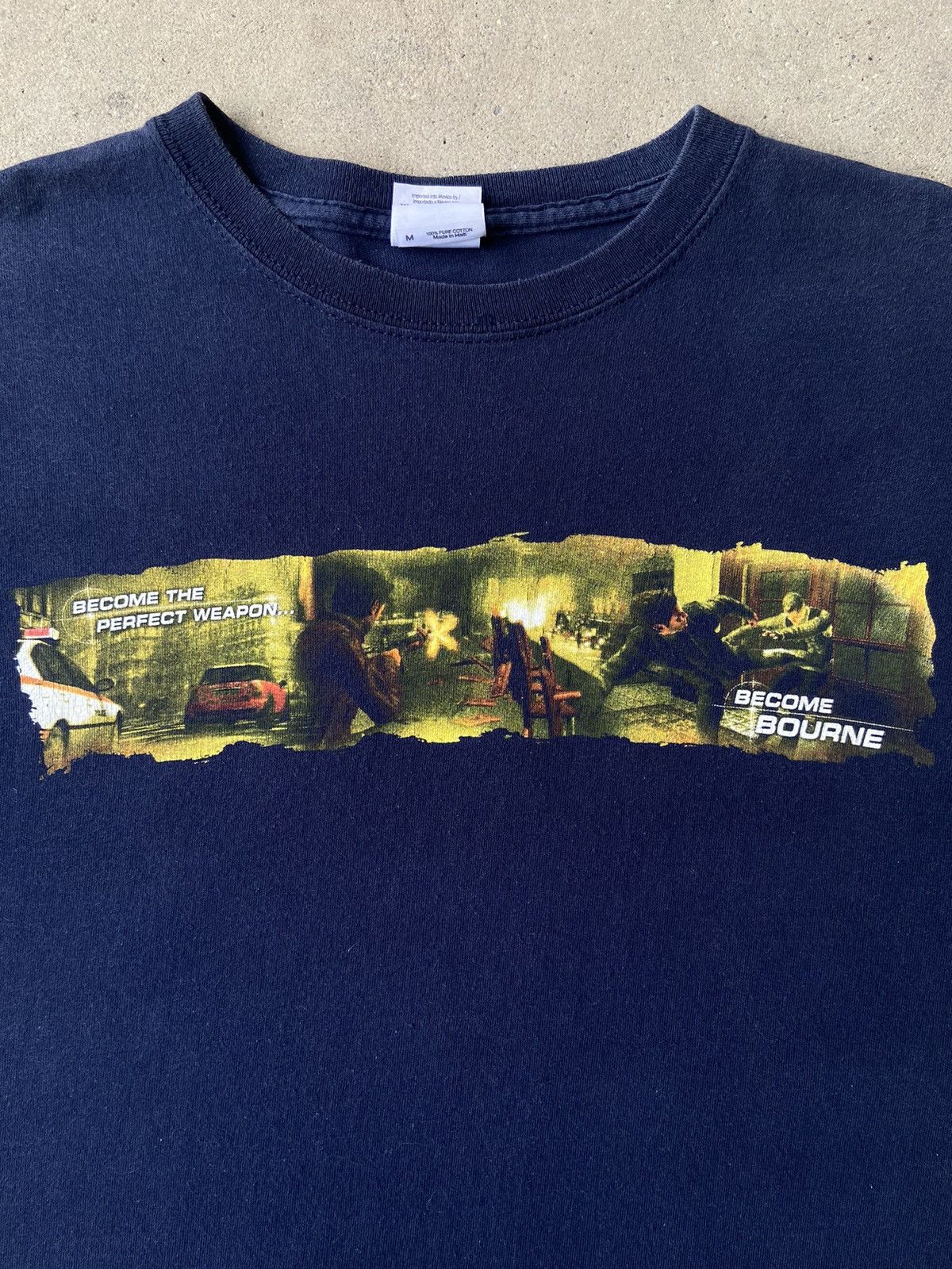 Playstation The Bourne Conspiracy Promo Tee - 2008s Size US M / EU 48-50 / 2 - 3 Thumbnail