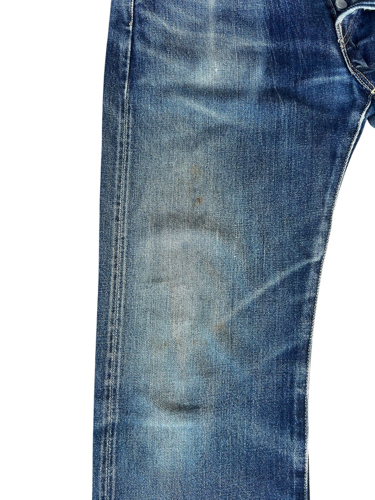 Levi's Vintage Clothing 2000s LVC Levi’s 501 XX Big E Distress Denim Selvedge Jeans Size US 30 / EU 46 - 8 Thumbnail
