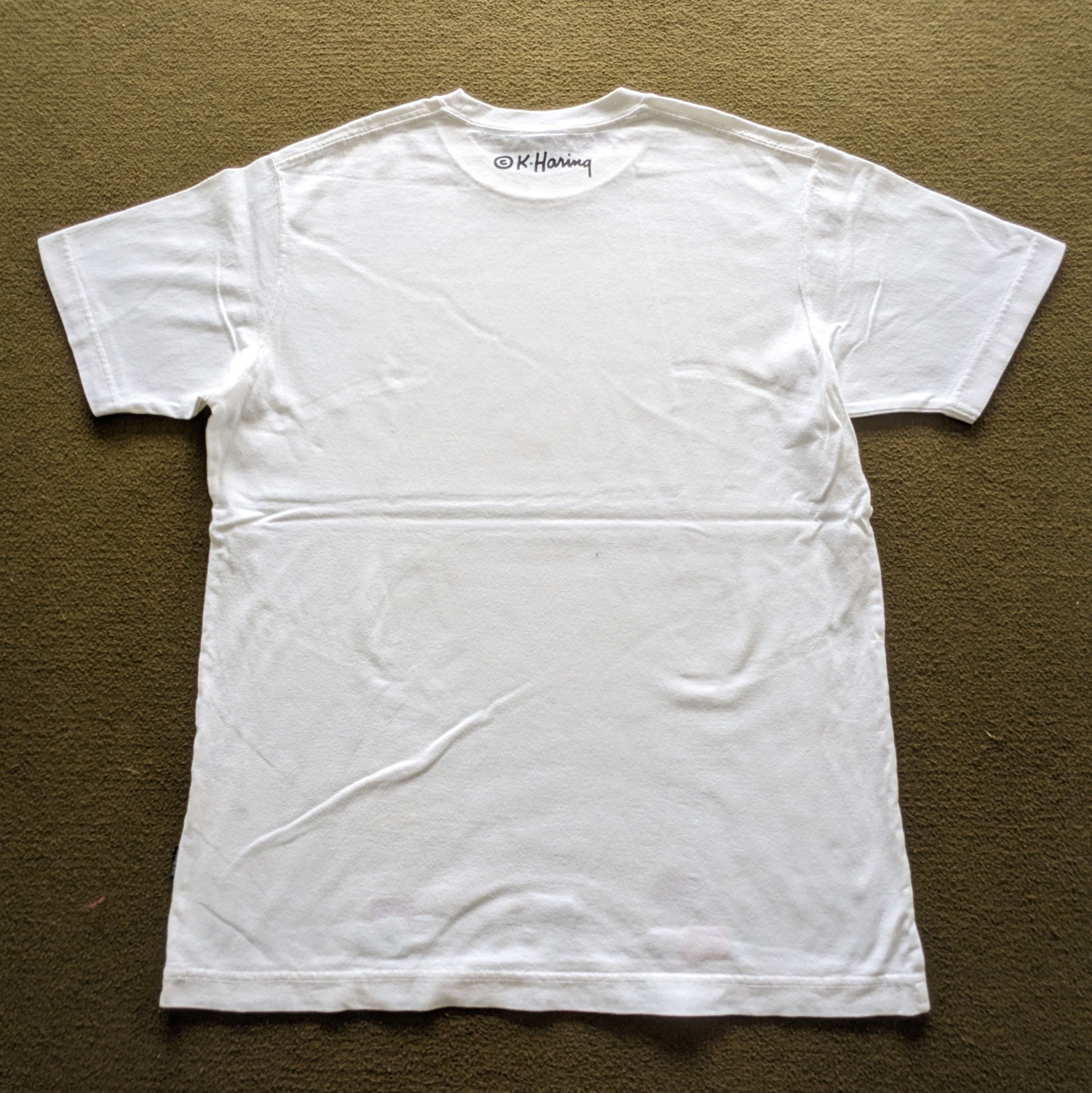 Keith Haring × Uniqlo Vintage Keith Haring x Uniqlo American Art T-shirt Size US L / EU 52-54 / 3 - 3 Thumbnail