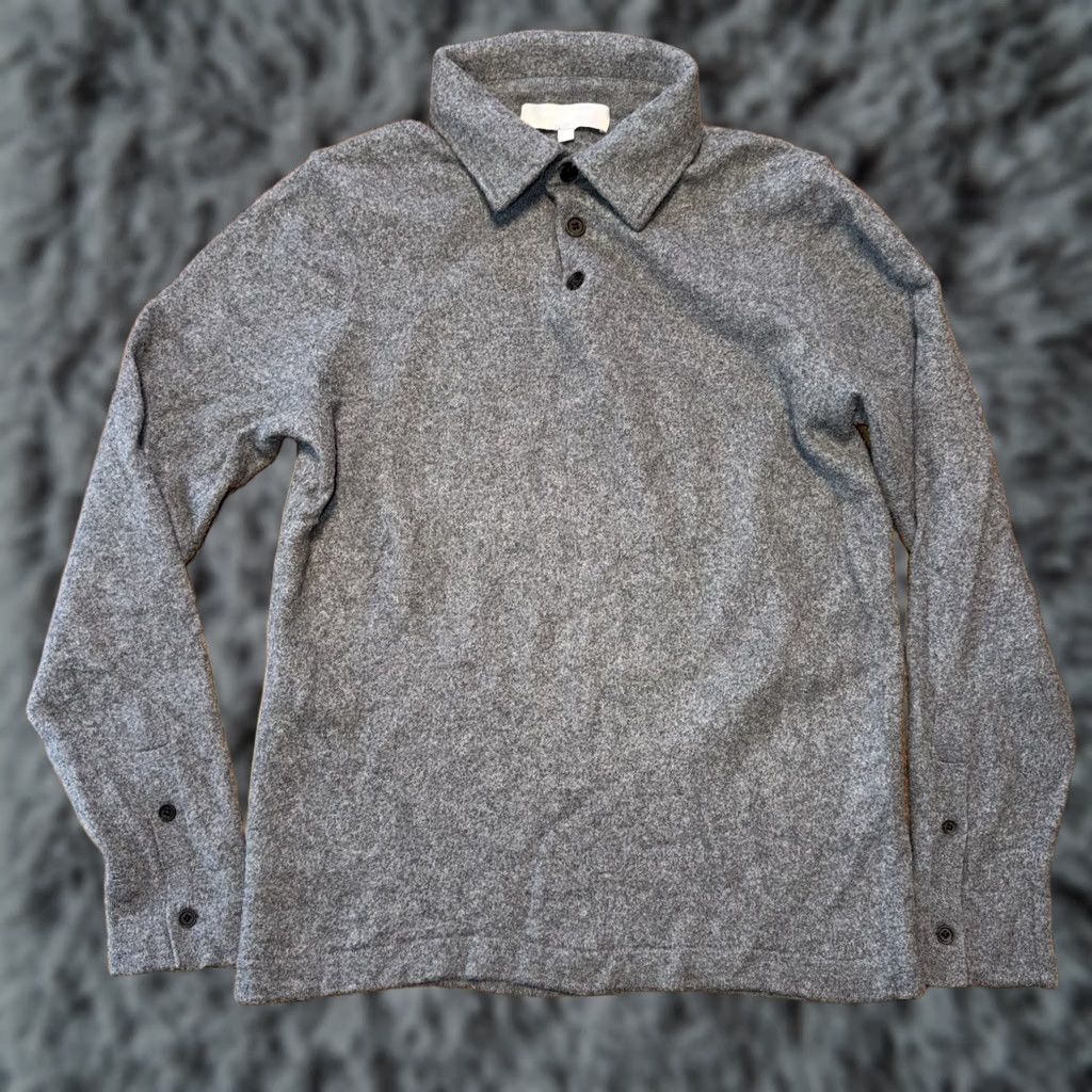 Neiman Marcus VINTAGE Neiman Marcus Men's 100% Cashmere Gray V-Neck Sweater Large Read Size US L / EU 52-54 / 3 - 1 Thumbnail
