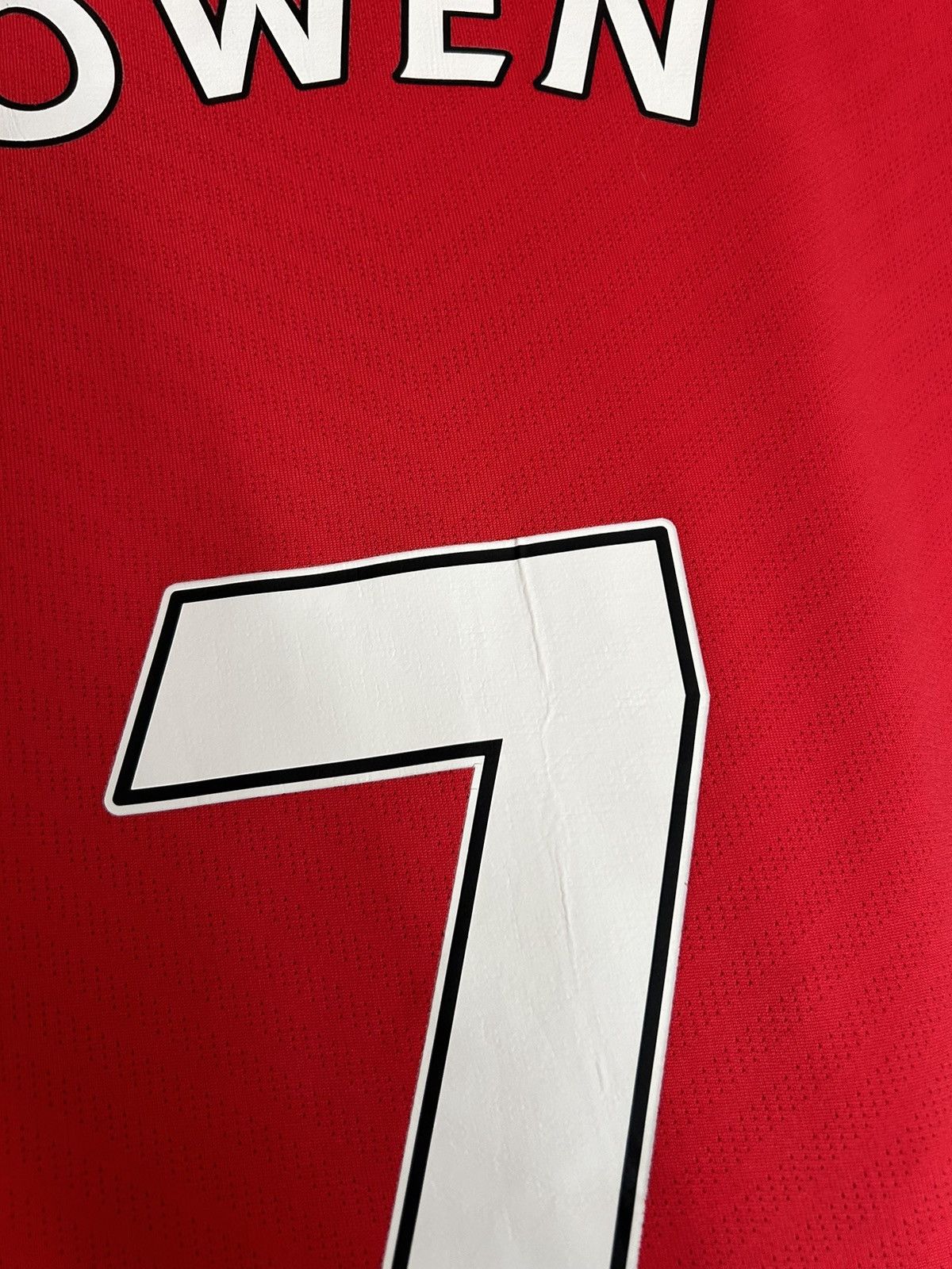 Nike Nike Manchester United 2009 2010 OWEN 7 soccer jersey Size US M / EU 48-50 / 2 - 5 Thumbnail
