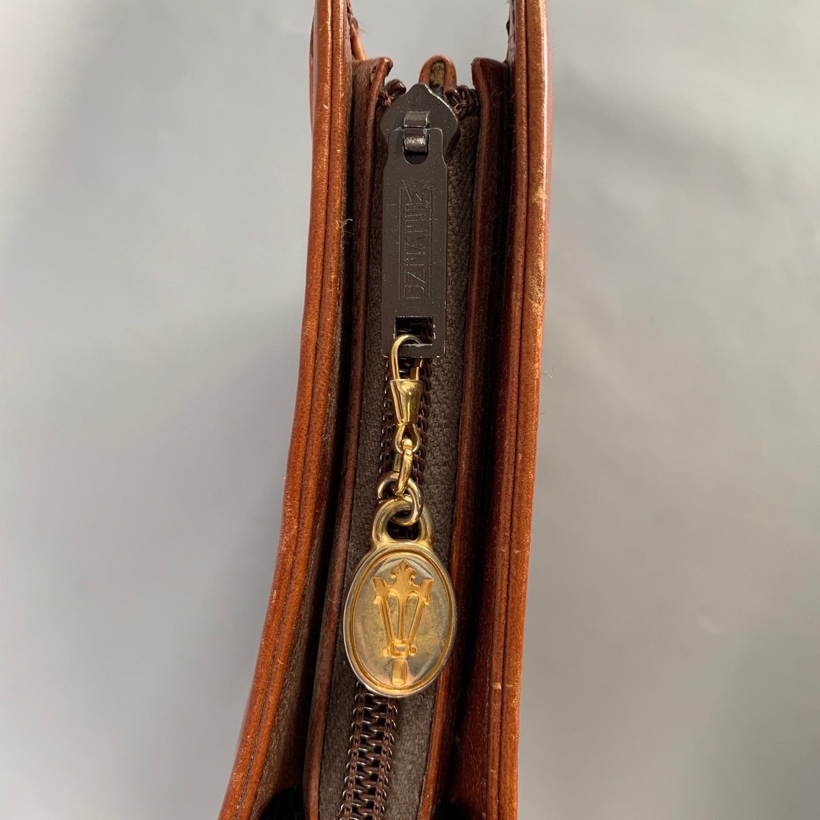 Vintage VINTAGE Brown Leather Briefcase Size ONE SIZE - 10 Thumbnail