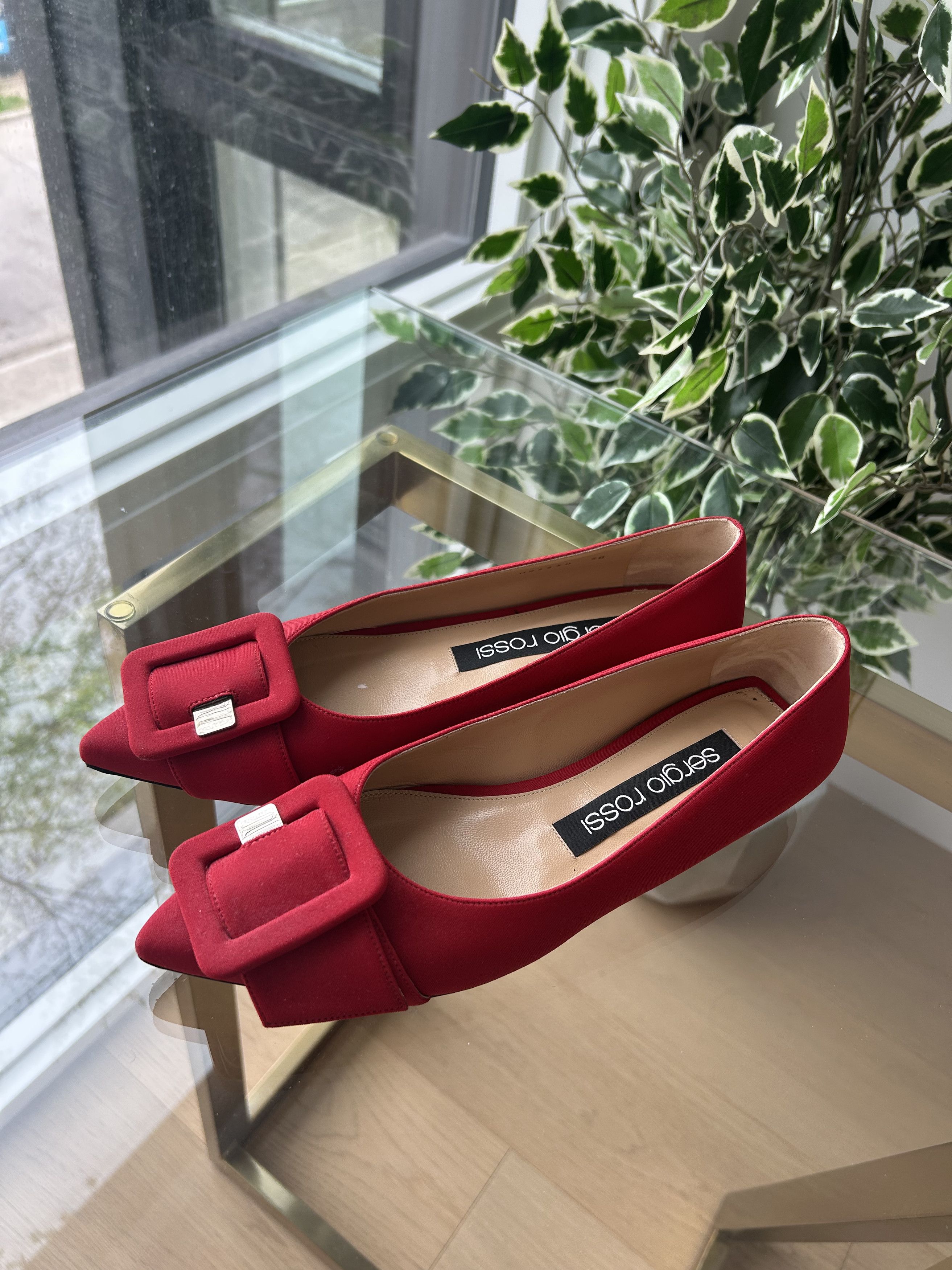 Sergio Rossi Sergio Rossi - Sr Milano Mia Flats - EU 38 Size US 7.5 / IT 37.5 - 1 Thumbnail