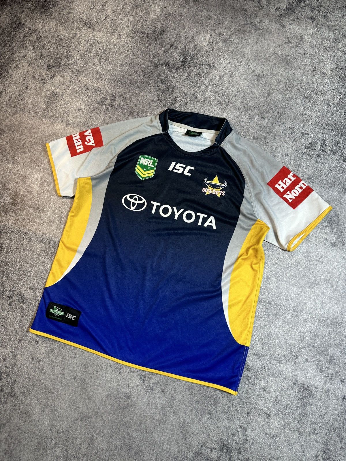 Vintage Vintage ISC Cowboys Toyota NRL Rugby Jersey Very Rare XXL Size US XXL / EU 58 / 5 - 1 Thumbnail