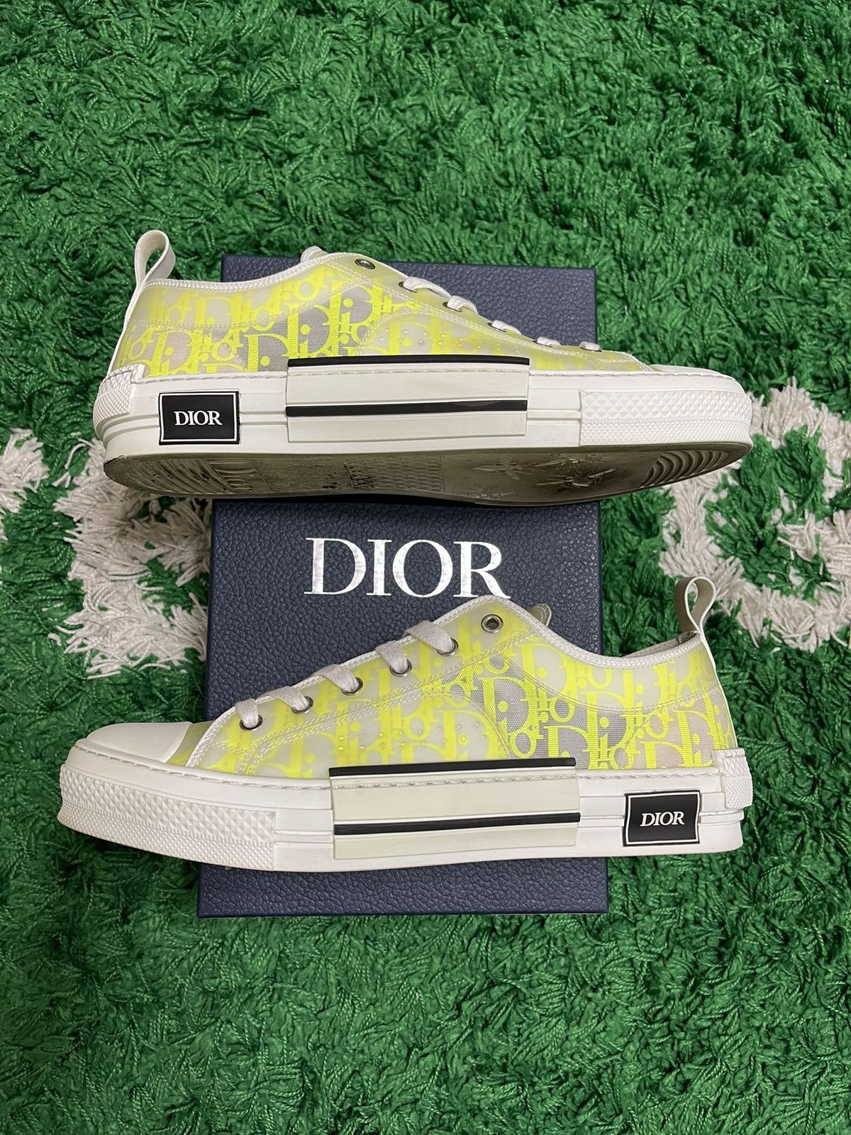 Dior B23 Yellow Neon Low