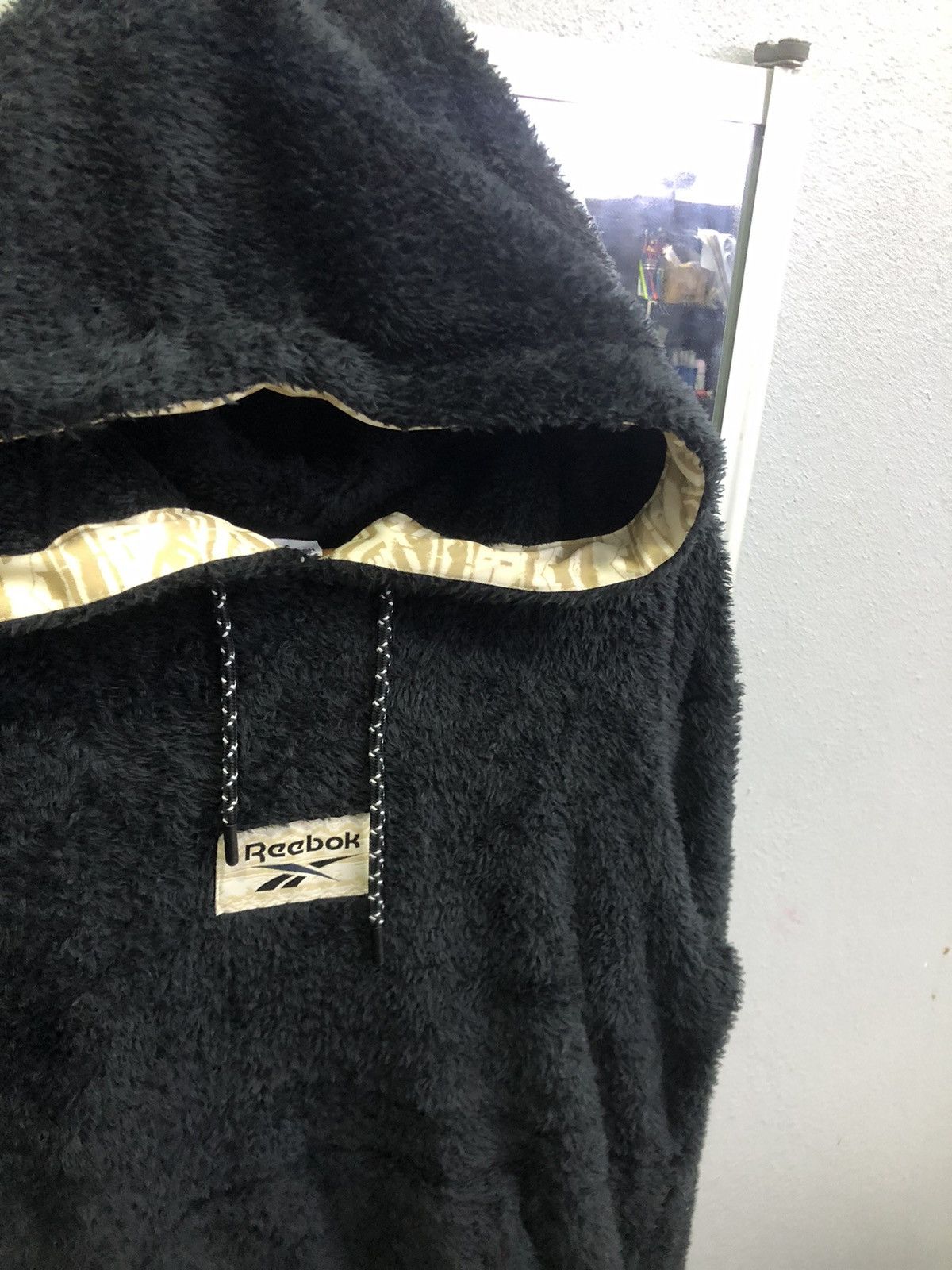 Reebok Reebok Sherpa Hoodie w/ Hood & Logo Lining Detail Size US L / EU 52-54 / 3 - 4 Thumbnail