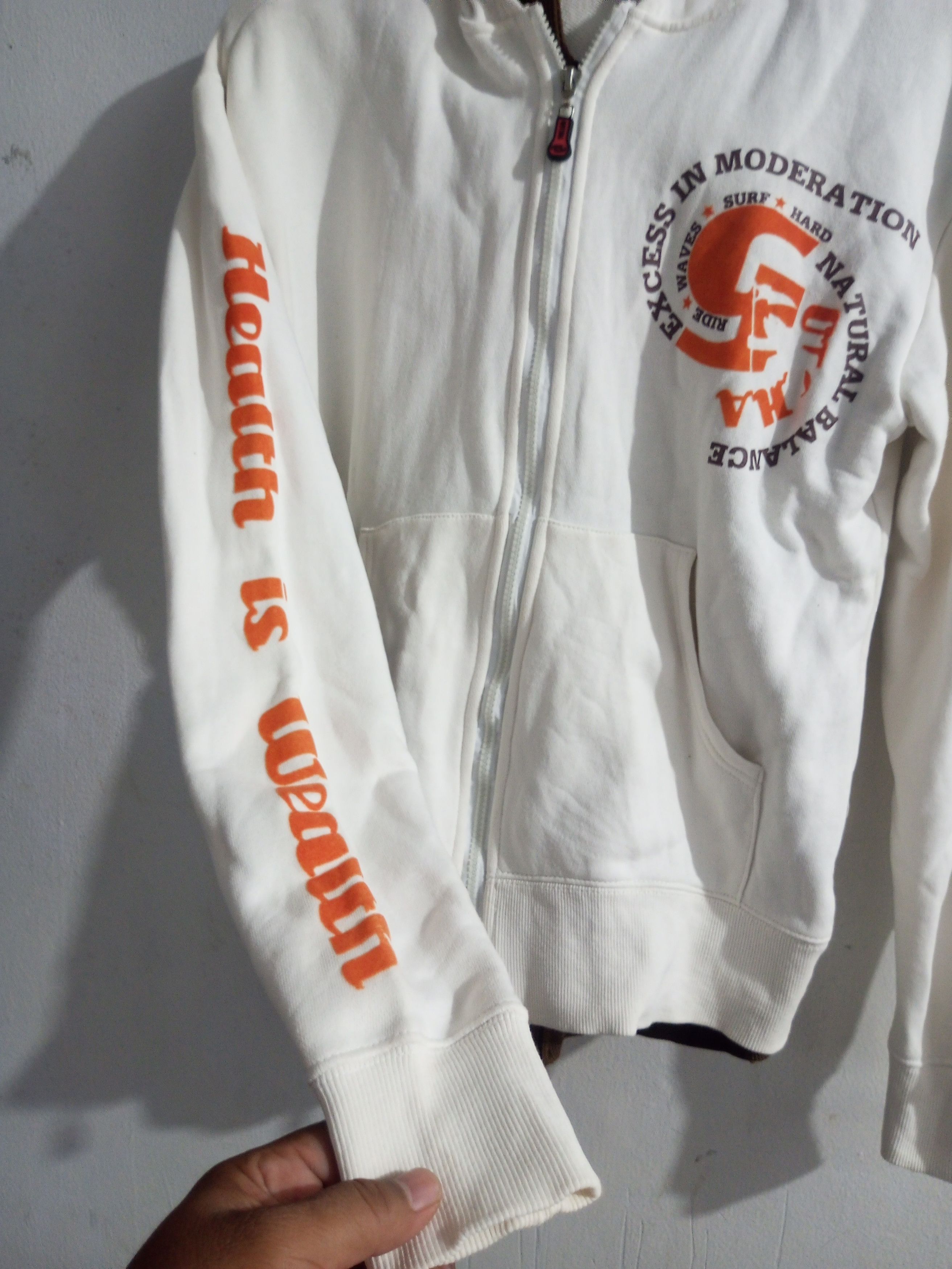 20471120 Vintage gotcha double layer double zipper double hoodie Size US M / EU 48-50 / 2 - 3 Thumbnail