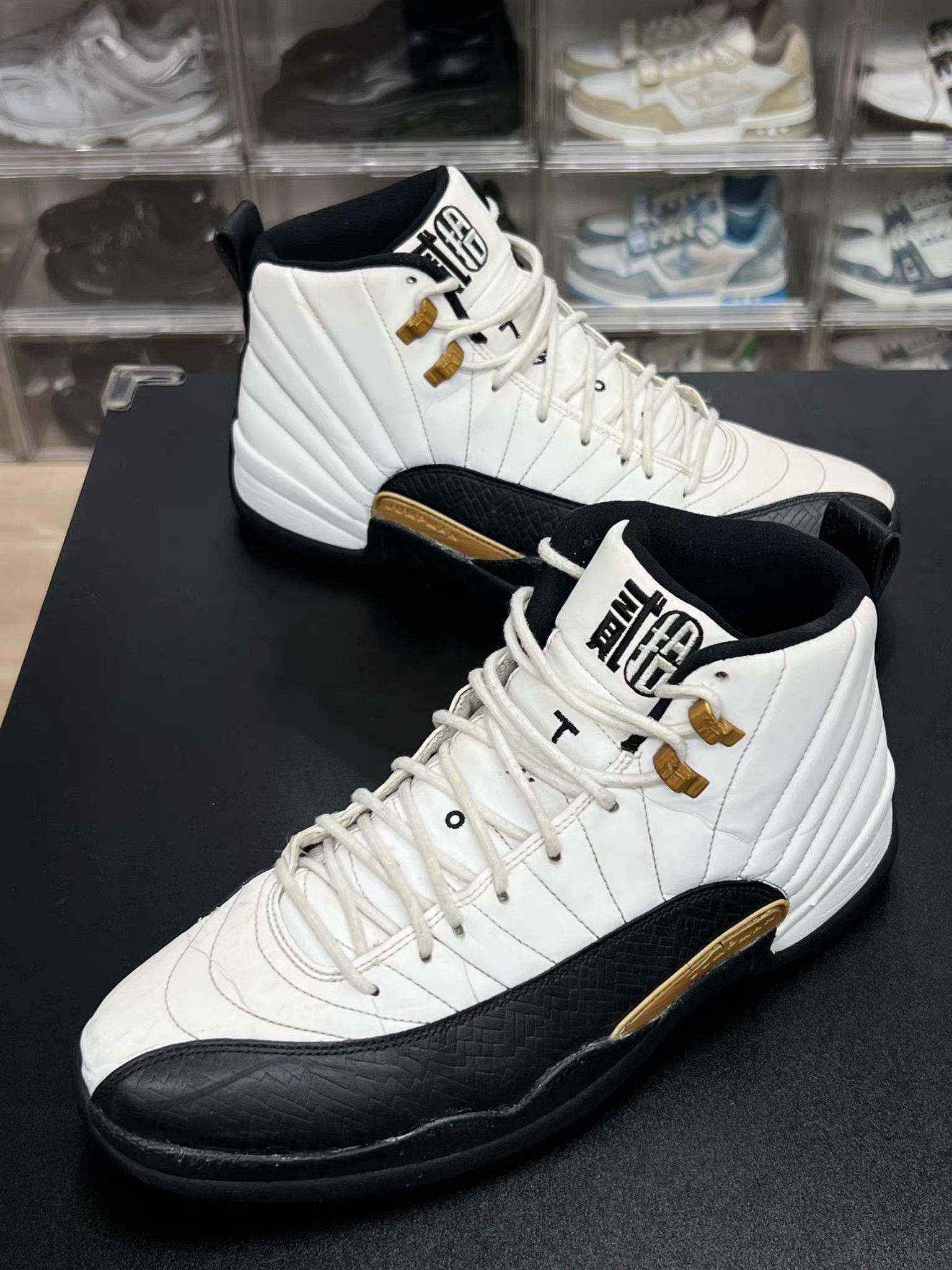 Jordan Brand Air Jordan 12 Chinese New Year Basketball Shoes K15 Size US 12 / EU 45 - 1 Thumbnail