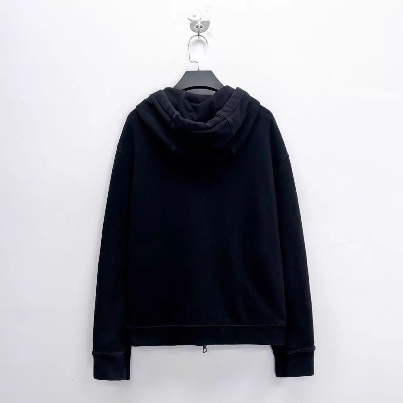 Versace Versace Black Stripe Logo Hood Zip Jacket M 180 Size US M / EU 48-50 / 2 - 2 Thumbnail