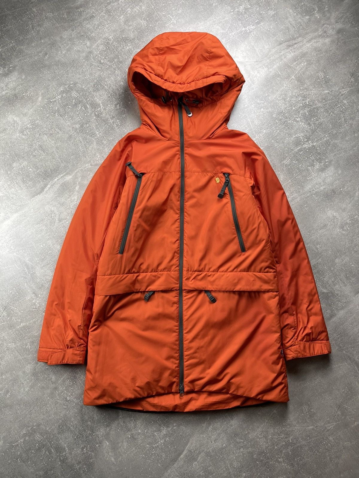 Fjallraven Fjällräven Technical Hooded Parka Jacket Burnt Orange Size S / US 4 / IT 40 - 2 Thumbnail
