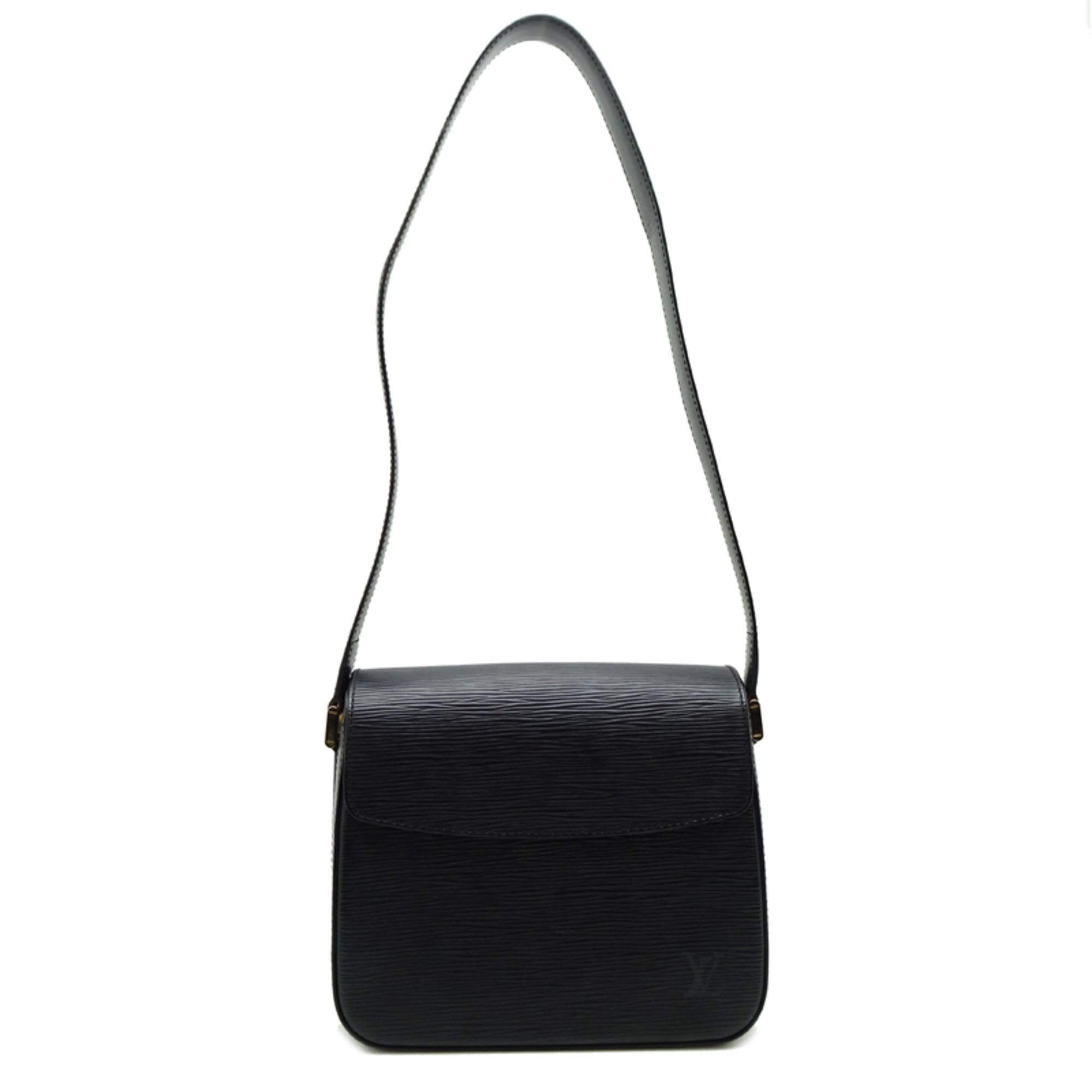 Louis Vuitton Bussi Women's/Men's Shoulder Bag M52202 Epi Noir (Black)