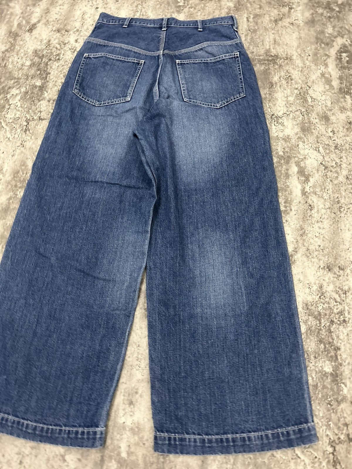 Japanese Brand × Johnbull JOHNBULL Wide Leg Waist Side Zipper Pans Size US 30 / EU 46 - 6 Thumbnail