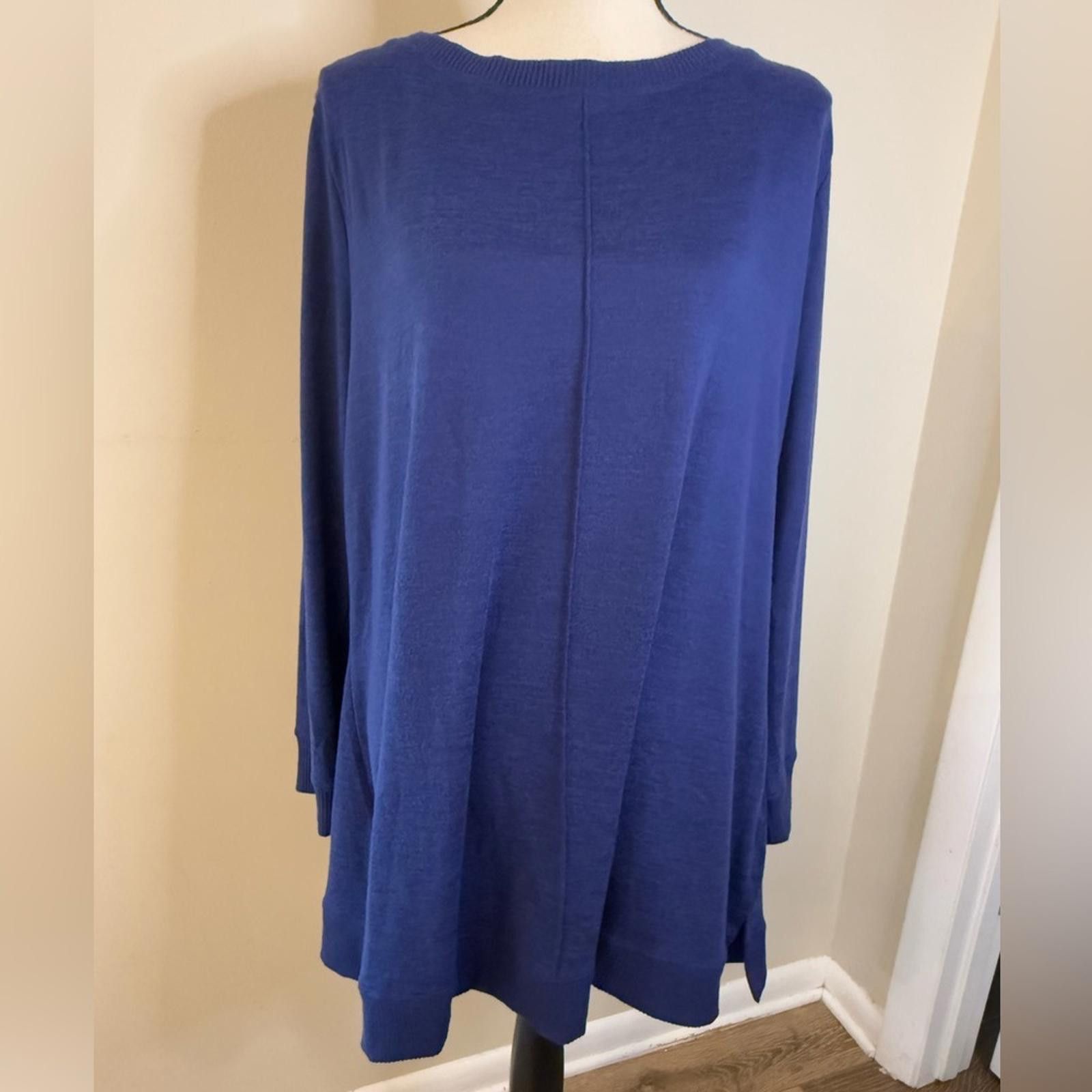 Concepts d'Odeur d&co. Active blue long sleeve sweater dress SZ XL Size XL / US 12-14 / IT 48-50 - 1 Thumbnail