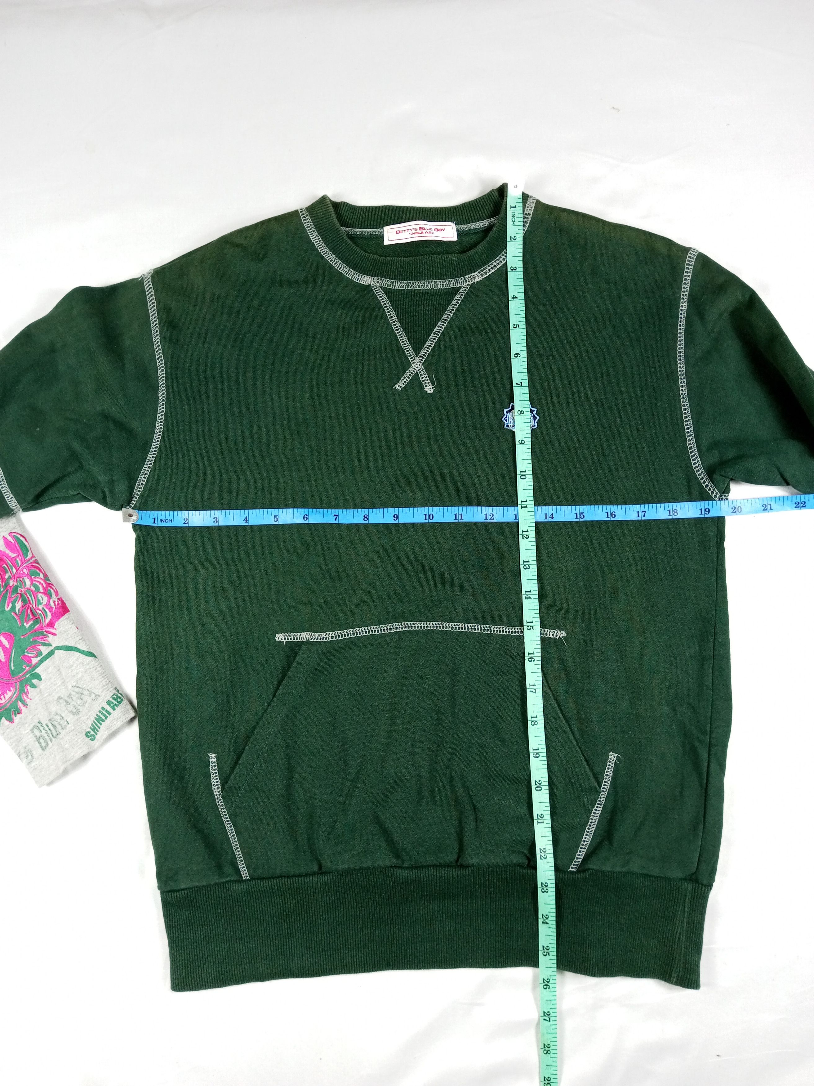 Beauty Beast Betty Blue Shinji Abe LS Dragon Embroidery Sweatshirt Size US M / EU 48-50 / 2 - 8 Thumbnail