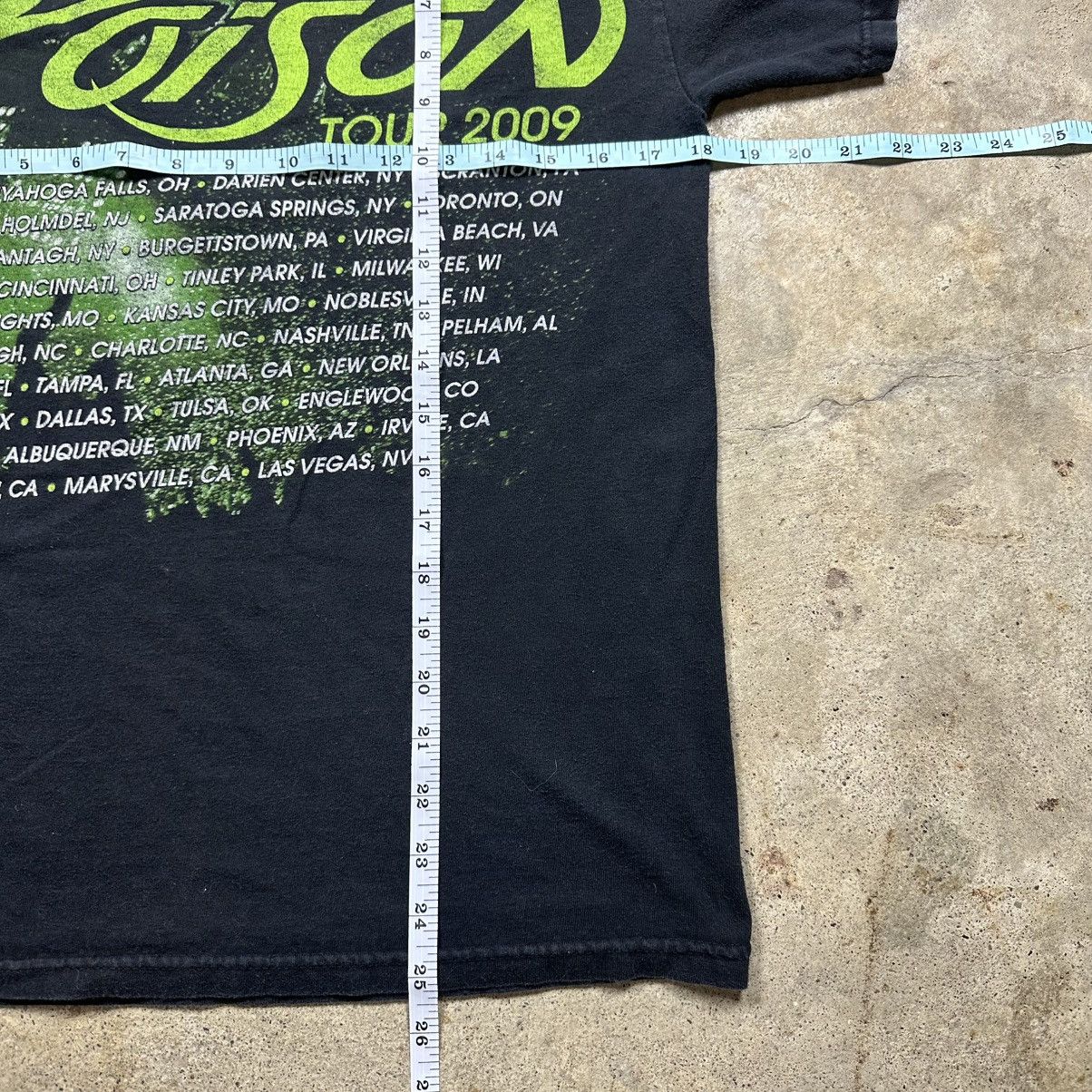 Band Tees Vintage 2009 Poison Concert Tour Band Tee Shirt Size S Size US S / EU 44-46 / 1 - 7 Thumbnail