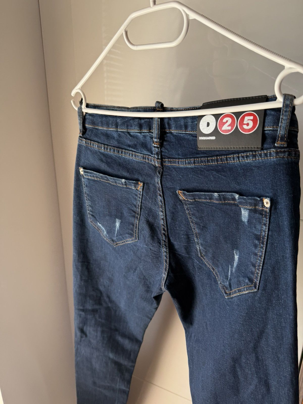 Dsquared2 Dsquared 2 New RRP: 520€ Big Logo 25 D Denim Jeans Size US 30 / EU 46 - 5 Thumbnail