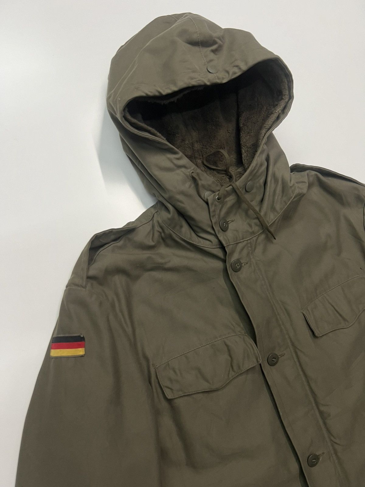 Other 🔥GERMANY ARMY JACKET WITH FLEECE LINED Size US L / EU 52-54 / 3 - 5 Thumbnail