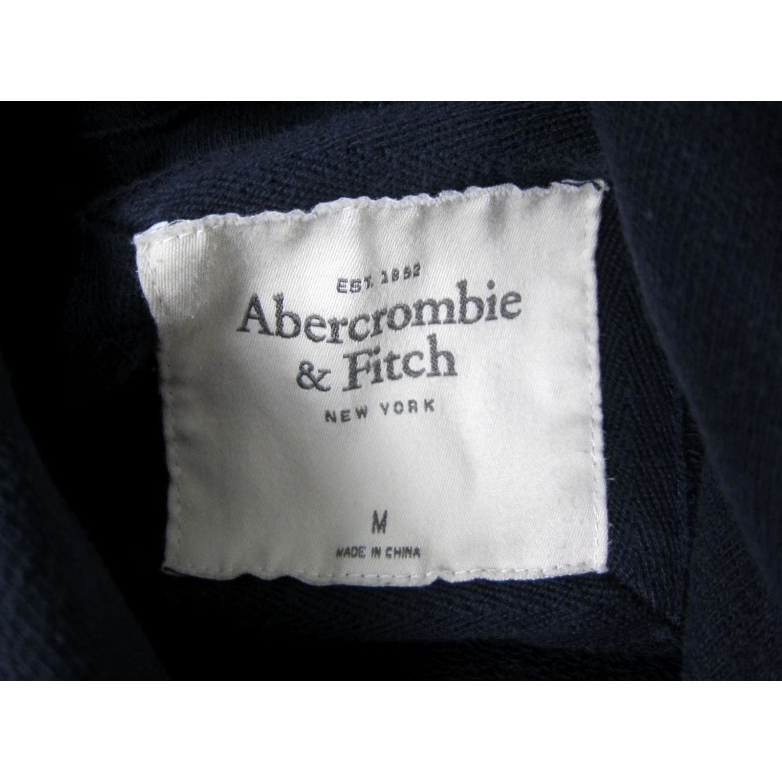 Abercrombie & Fitch Abercrombie & Fitch Hoodie Womens Medium Blue Full Zip Sweatshirt Cropped Shark Logo Classic Size M / US 6-8 / IT 42-44 - 4 Thumbnail