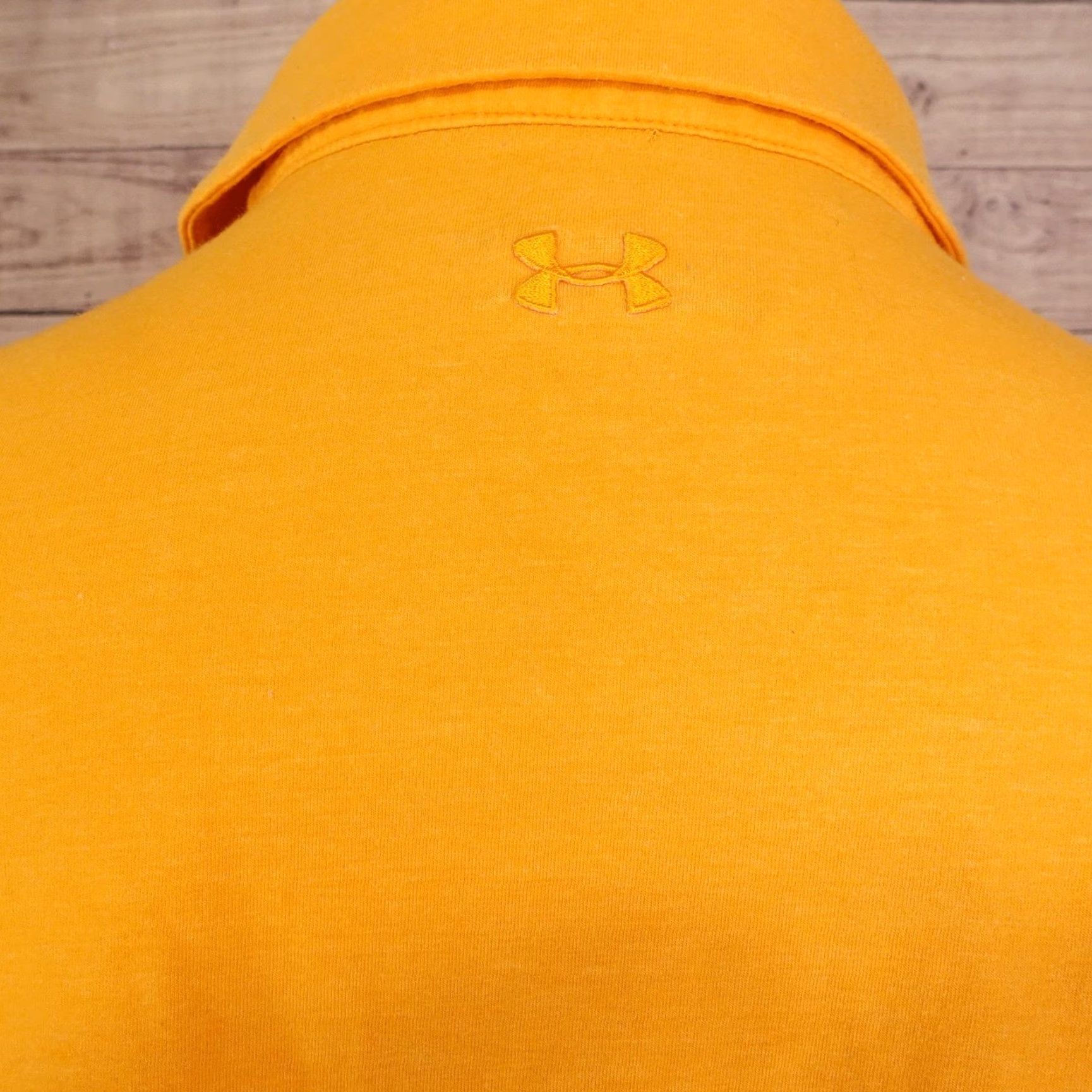 Under Armour Under Armour Shirt Mens 2XL Orange HeatGear Polo Short Sleeve Cotton Polyester Spandex Breathable Moisture Wicking Size US XXL / EU 58 / 5 - 5 Thumbnail
