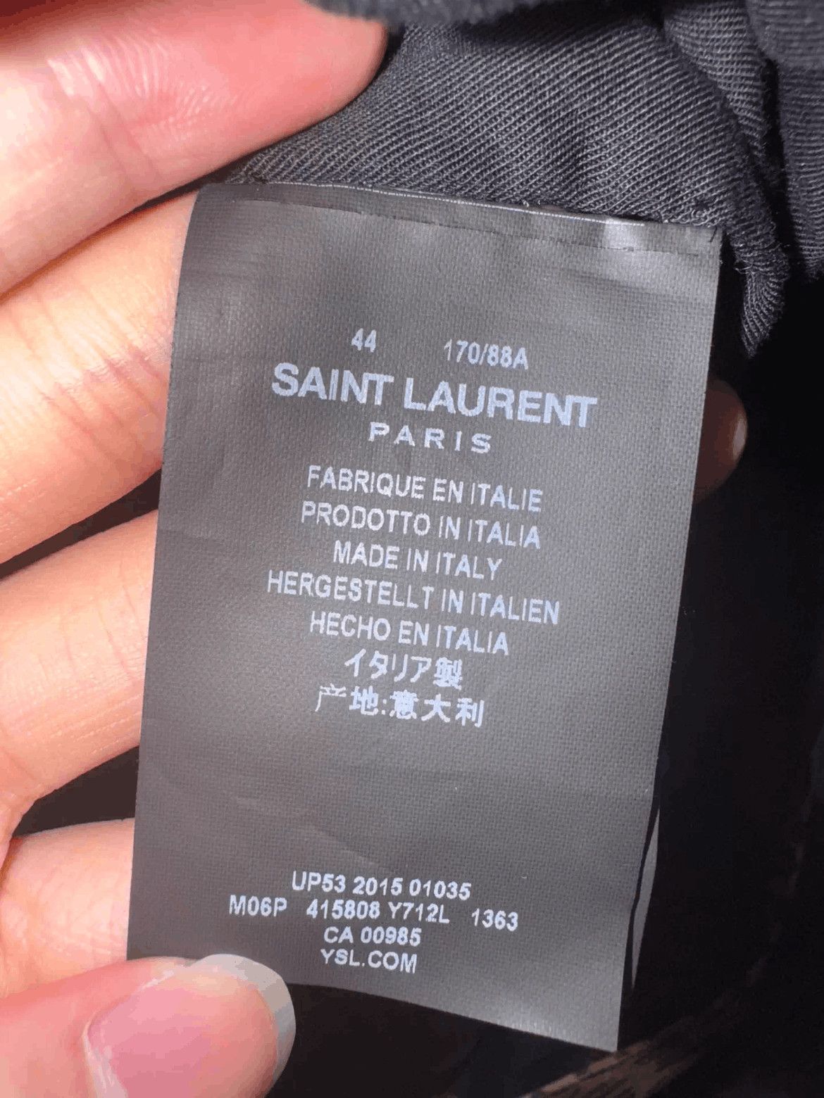 Saint Laurent Paris Sz 44 Saint Laurent Paris by Hedi 16SS Leopard Trench Coat Size US S / EU 44-46 / 1 - 7 Thumbnail