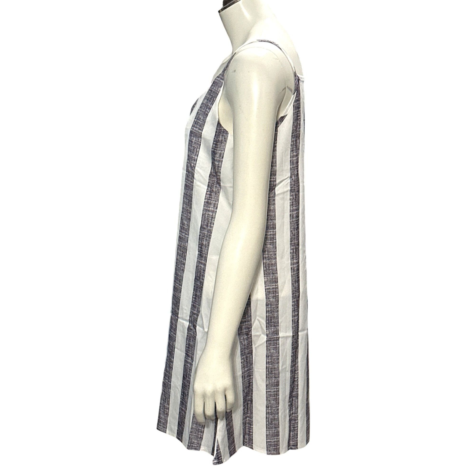 Other CCC Black White Striped A Line Sleeveless Spaghetti Straps S Size S / US 4 / IT 40 - 2 Thumbnail