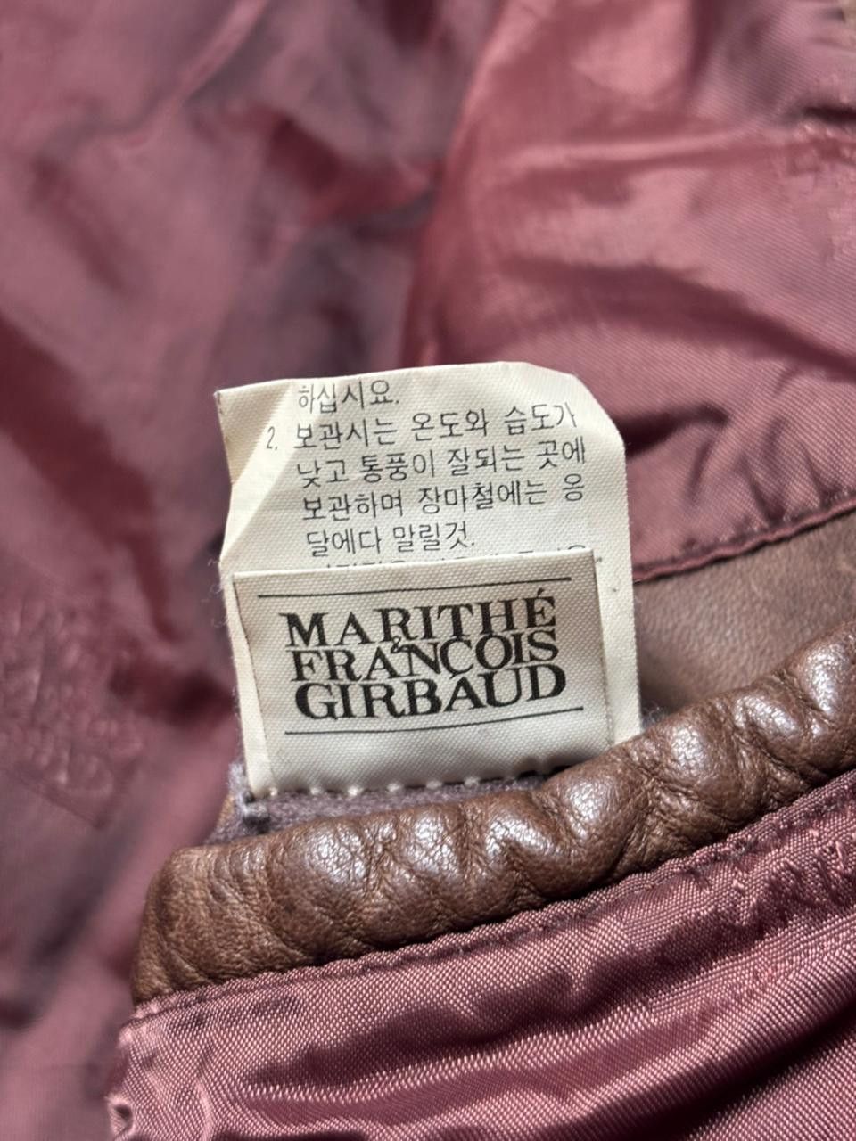 Marithe + Francois Girbaud 1990s Marithe Francois Girbaud Ramones Leather Jacket Size US L / EU 52-54 / 3 - 14 Thumbnail
