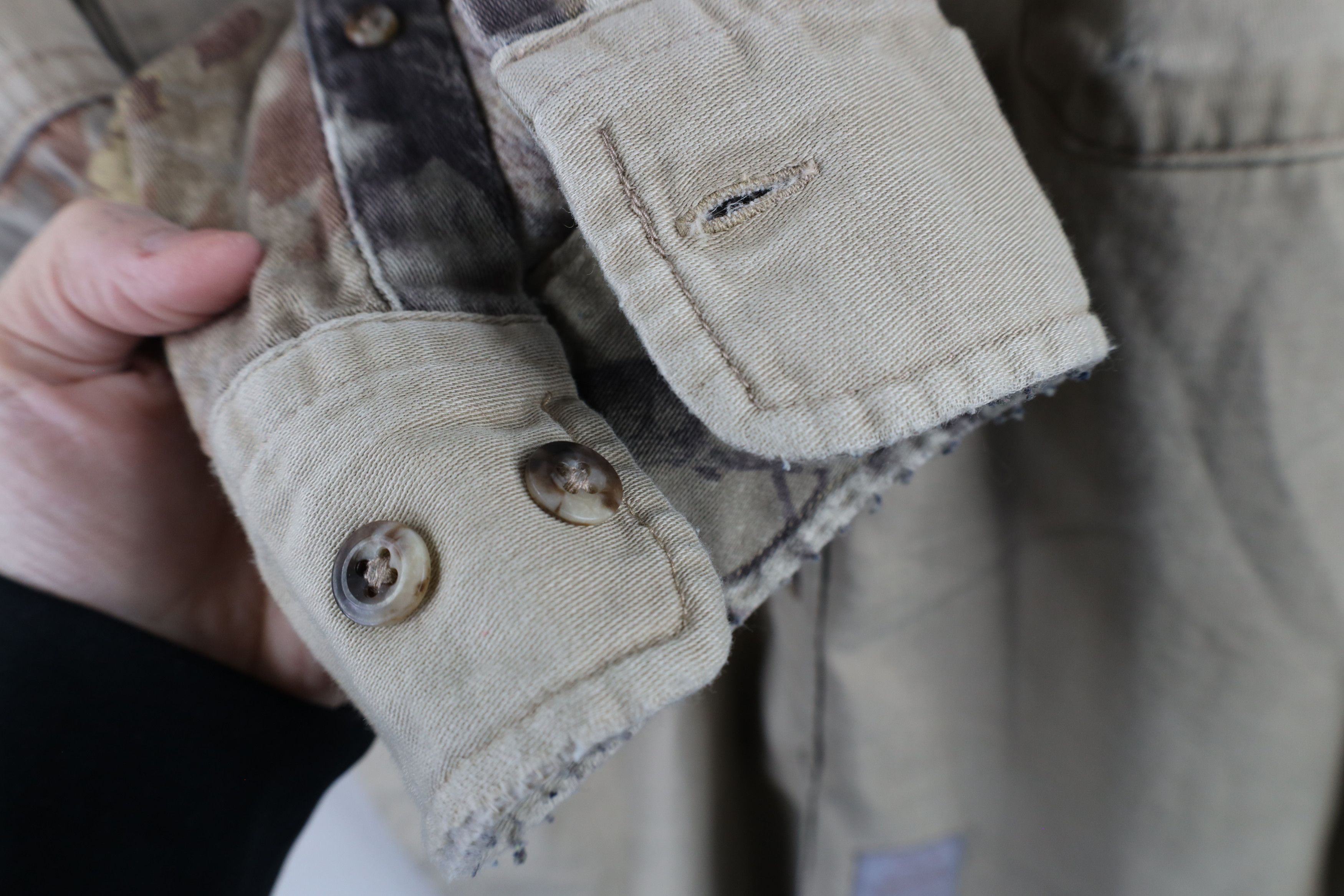Vintage Vintage Tyndale FR Flame Resistant Camouflage Button Shirt Size US XL / EU 56 / 4 - 9 Thumbnail