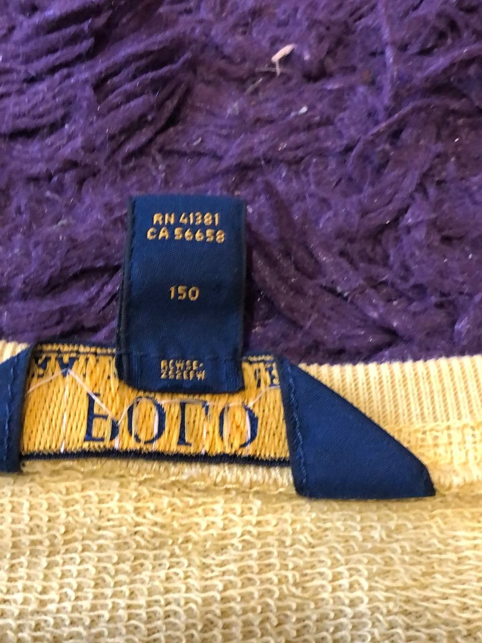 Polo Ralph Lauren POLO Ralph Lauren Girls Big Pony French Terry Pullover Size M / US 6-8 / IT 42-44 - 3 Thumbnail
