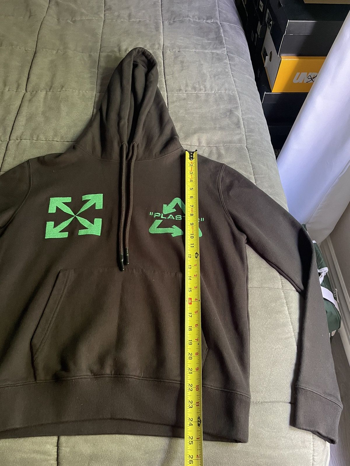 Off-White Off-White Key Logo Hoodie Size US S / EU 44-46 / 1 - 5 Thumbnail