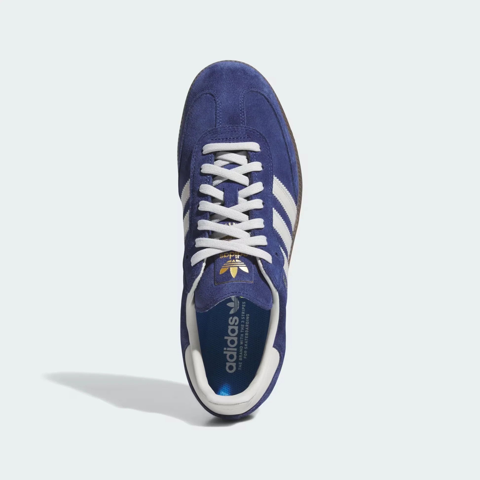 Adidas o1mle042 Low-Top Sneakers in Blue/White Size US 8 / EU 41 - 2 Thumbnail