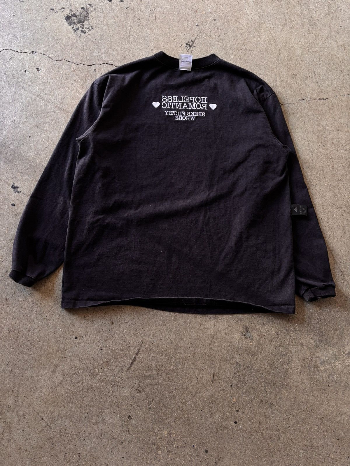 Vetements Vetements Inside Out Fuck T Shirt. Hopeless Romantic Size US XS / EU 42 / 0 - 5 Thumbnail