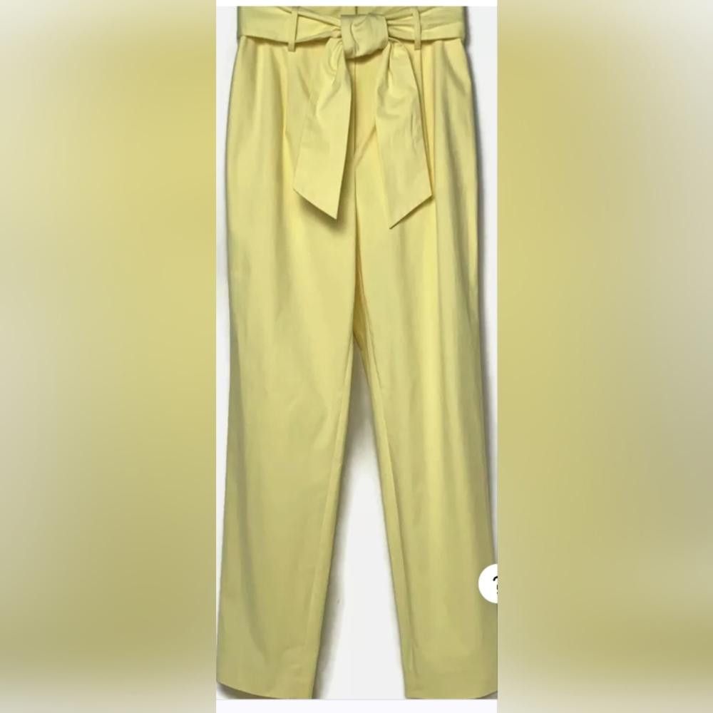 Designer Antonio Melani crop ankle pants Size 30" / US 8 / IT 44 - 7 Thumbnail