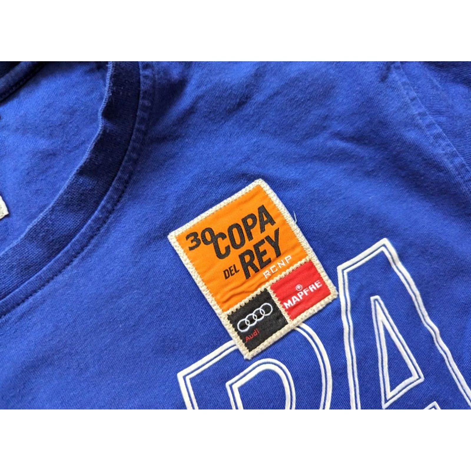 Vintage Gaastra 30 Copa Del Rey 11 ESP Blue Shirt Mens XL T-Shirt Short Sleeve Size US XL / EU 56 / 4 - 3 Thumbnail