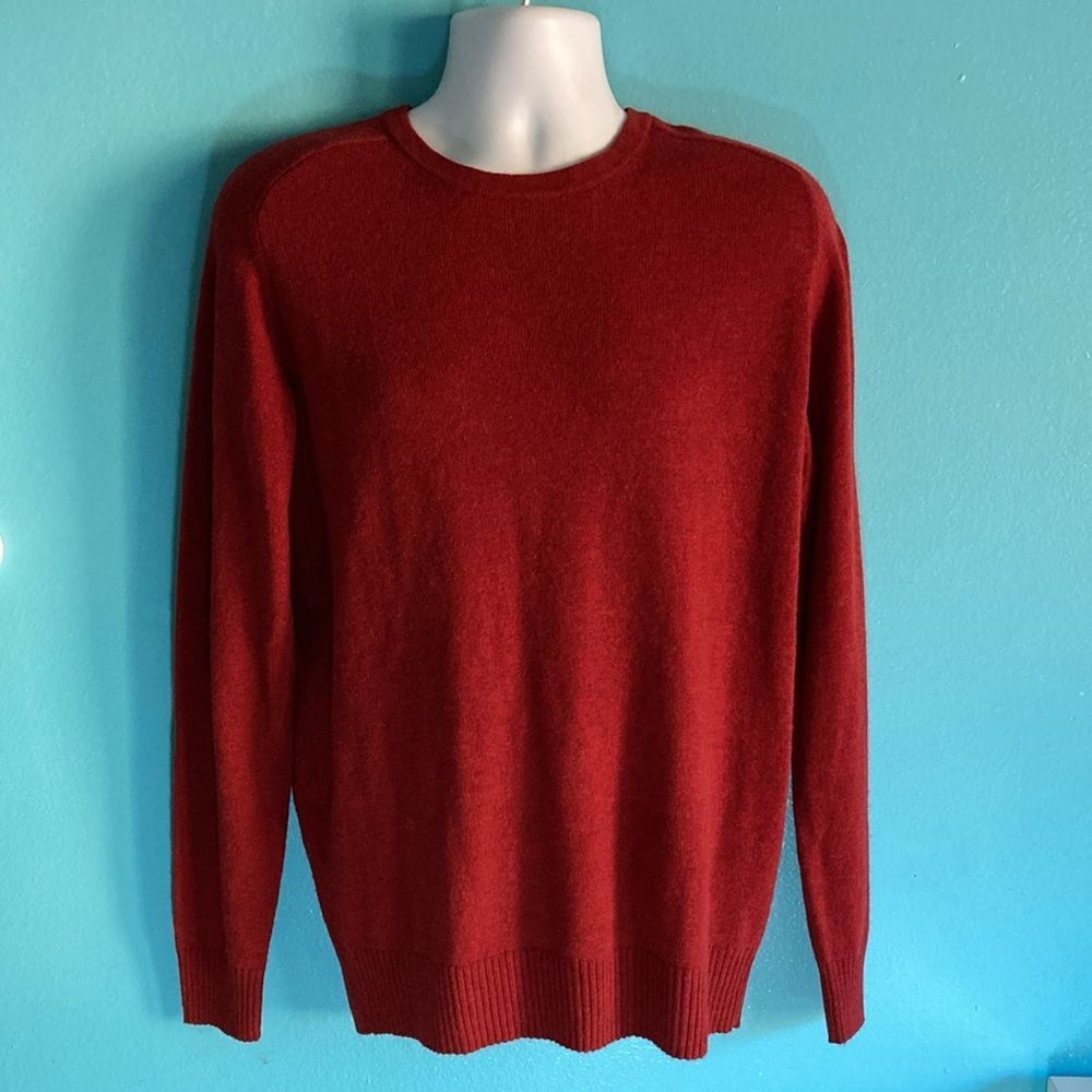 Muji MUJI Mens Size L Wool & Yak Pullover Crewneck Knit Sweater i Size US L / EU 52-54 / 3 - 4 Thumbnail